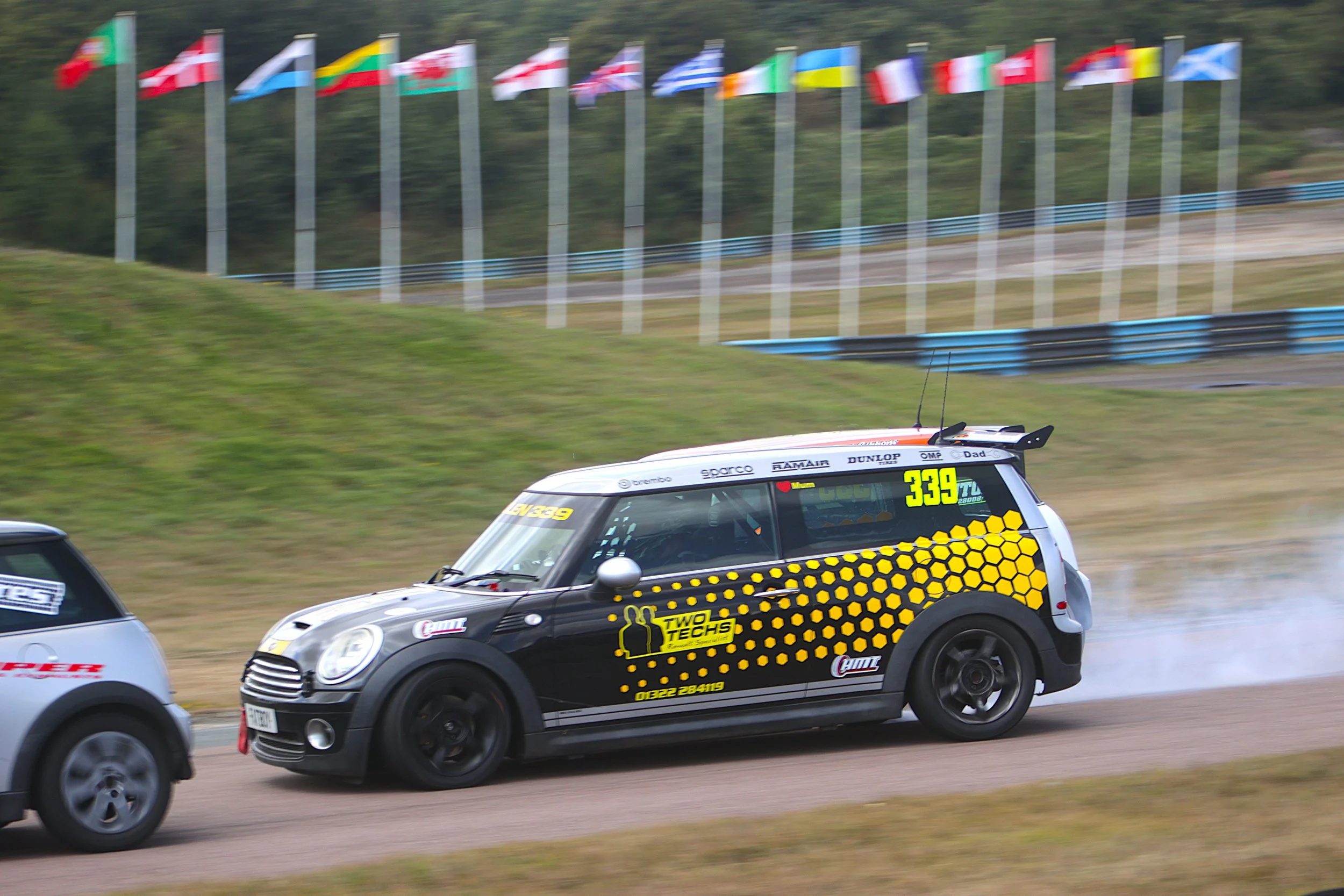 #339 Minirod braking hard