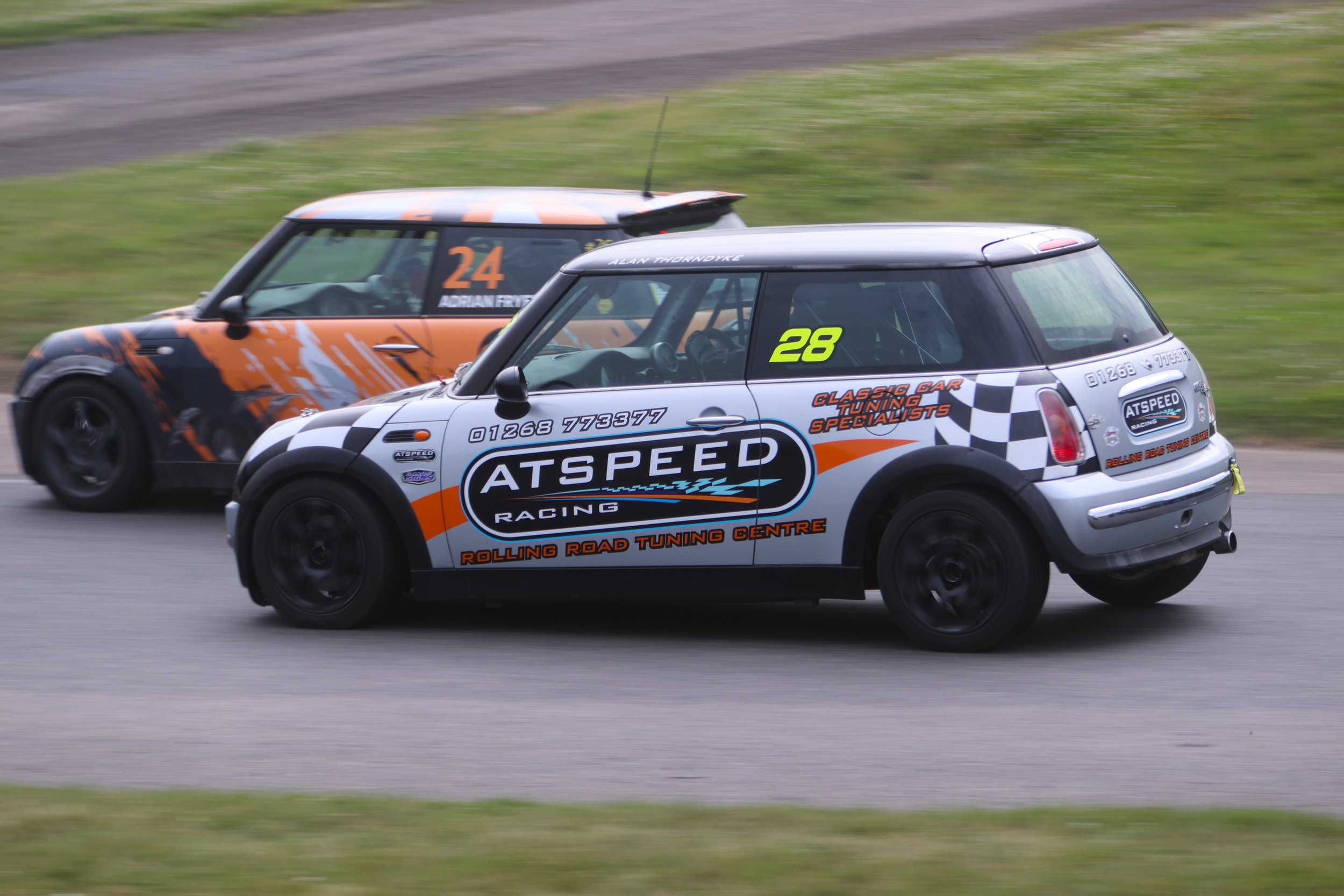 Minirods 'A' - Kent Outlaw Oval Racing (KOOR) - Lydden Hill - 20 June 26 