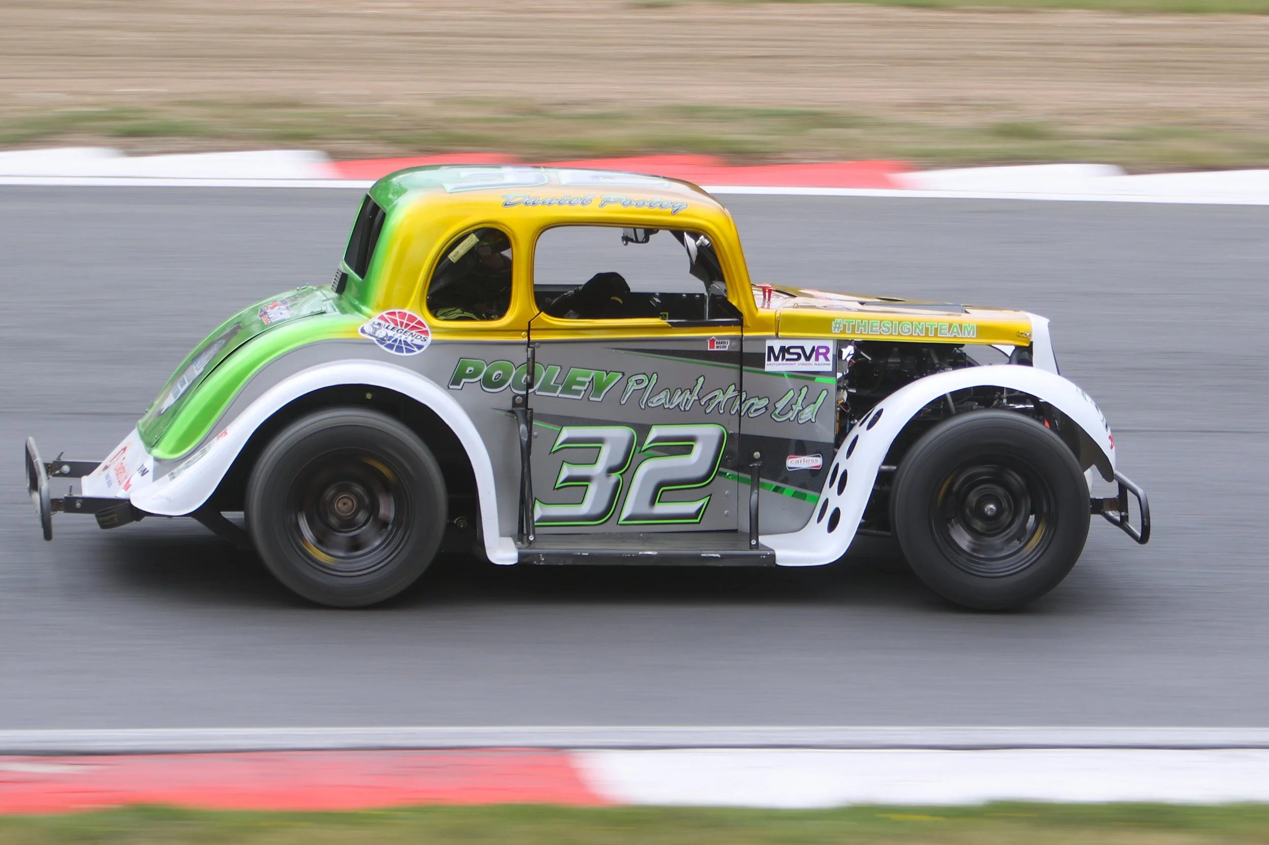 Legend - Test Day for 'American Speedfest' at Brands Hatch - 05 June 26