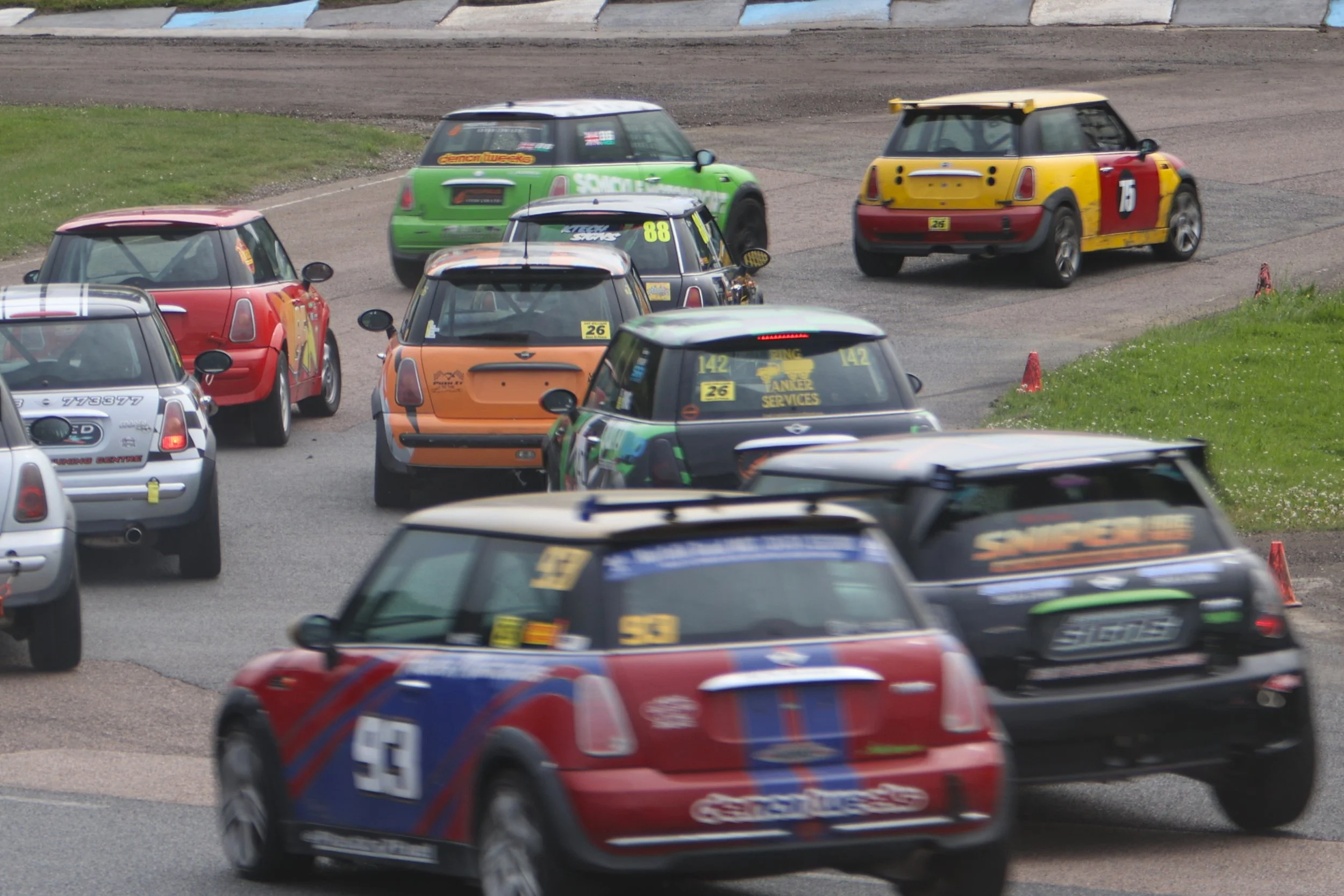 Minirods 'A' - Kent Outlaw Oval Racing (KOOR) - Lydden Hill - 20 June 26 