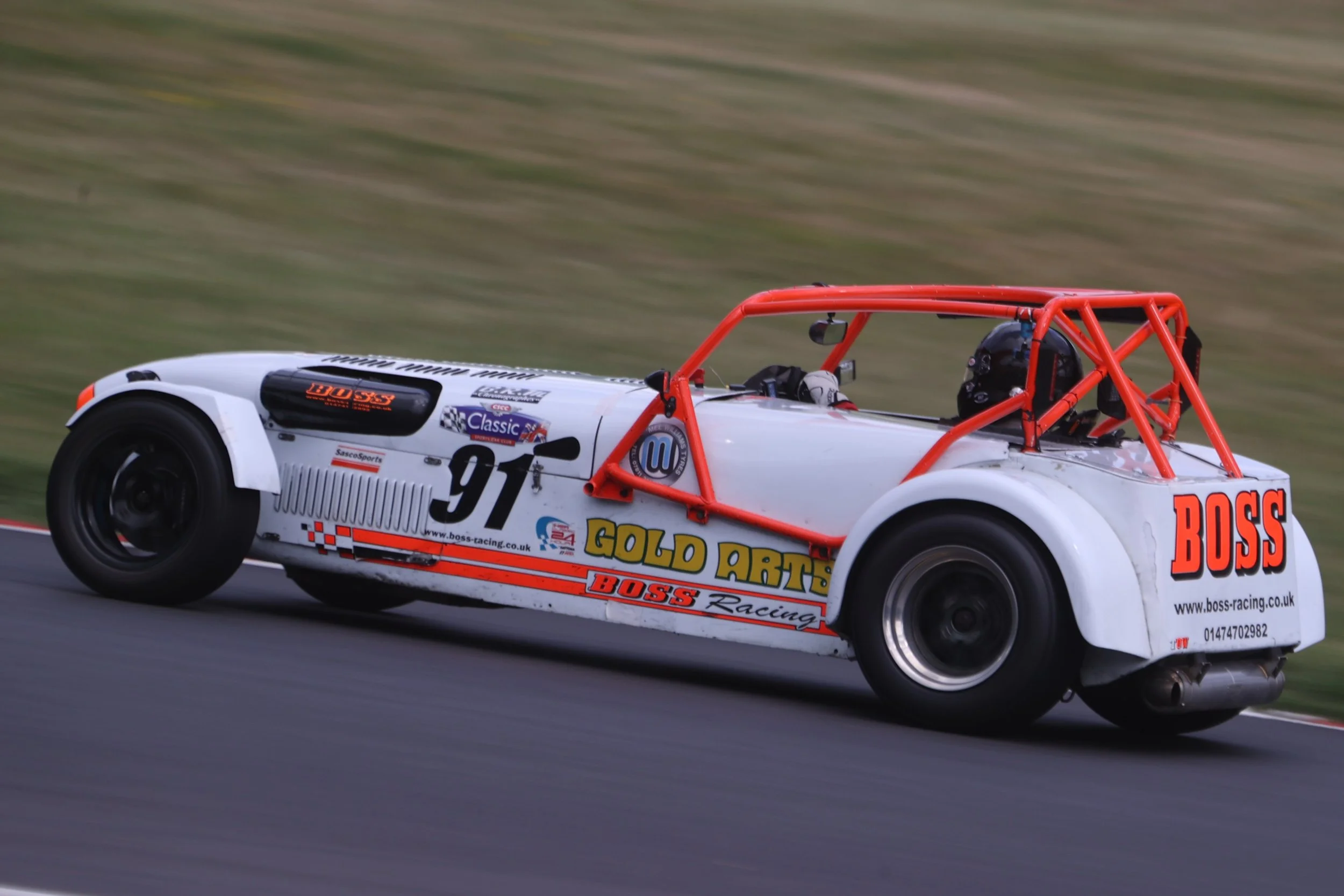 Boss Racing - Test Day for 'American Speedfest' at Brands Hatch - 05 June 26