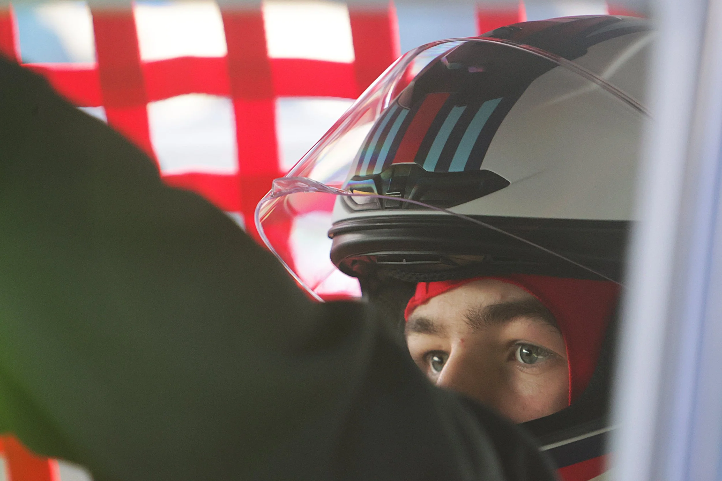 Strapped in and ready to go