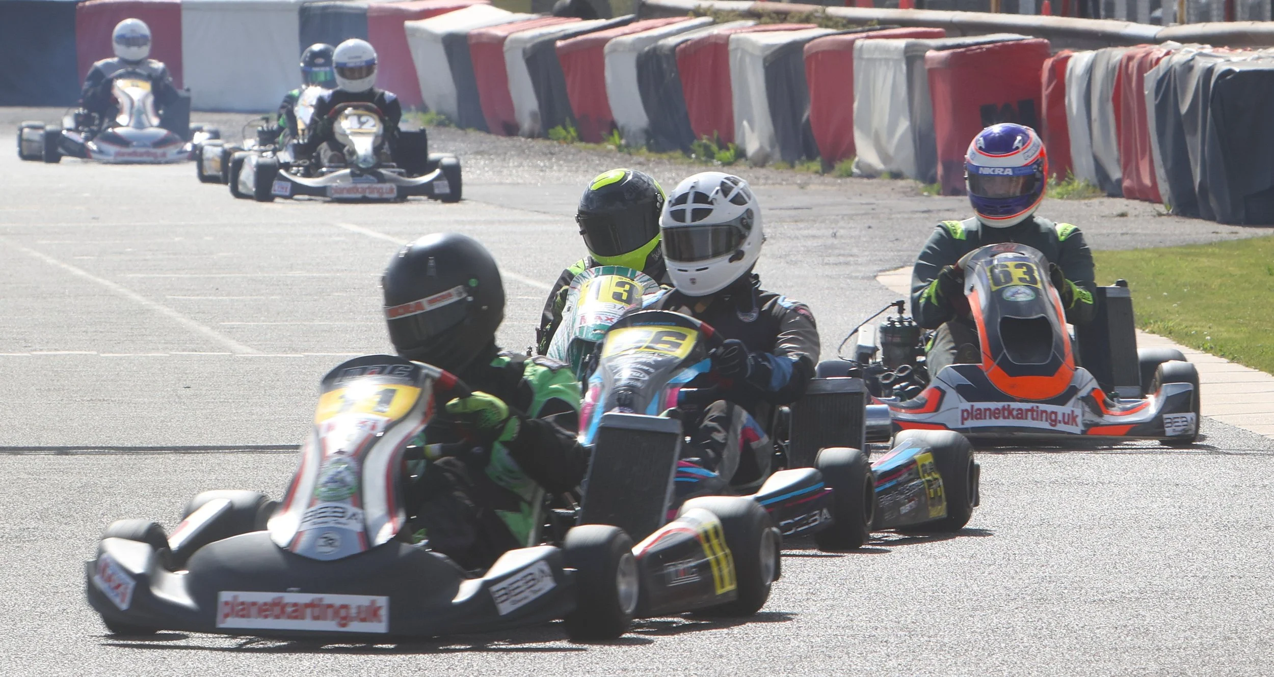 Formula Blue Kart Racing