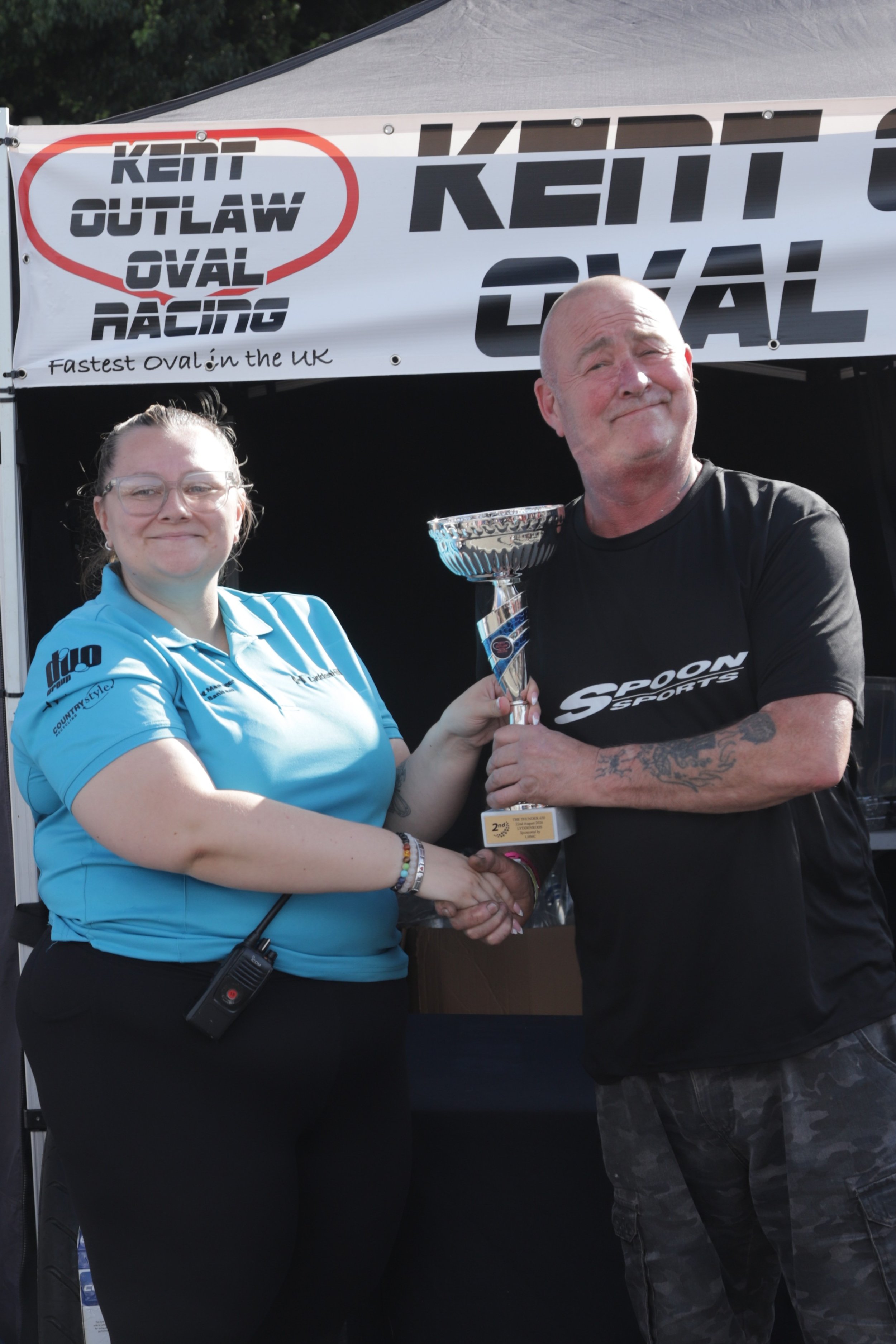 Thunder 650 day one Trophy winners
