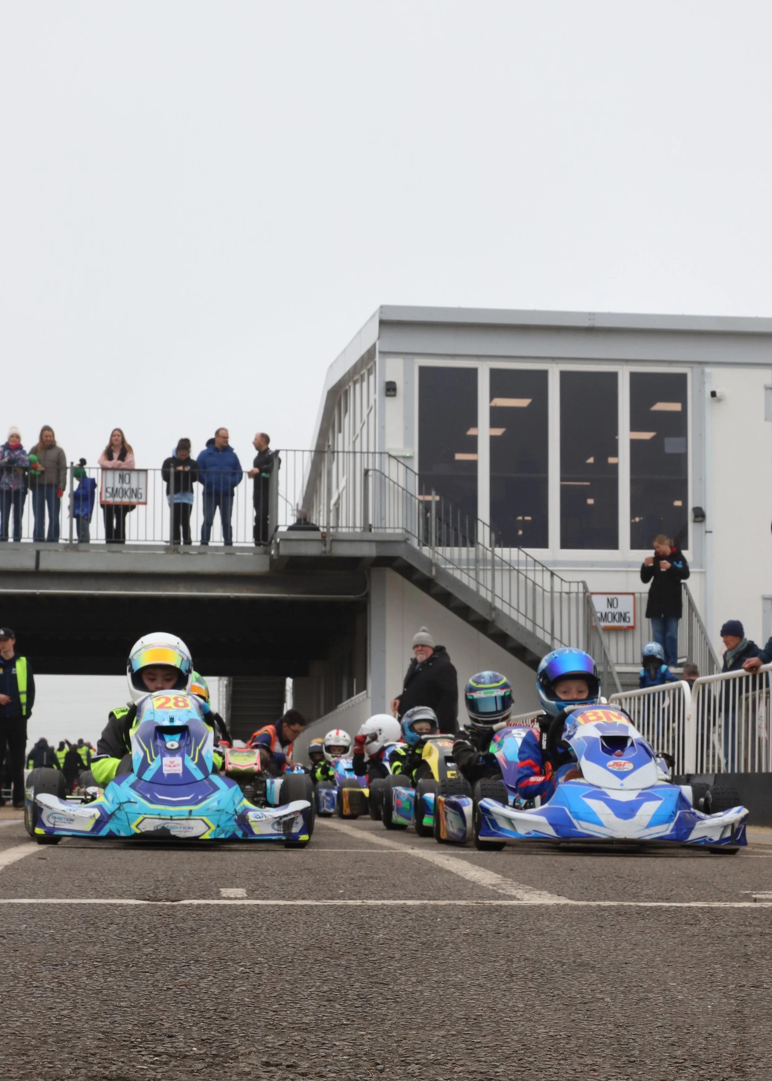 Lydd Kart Circuit - Competition Day - 08 March 26 - ready for the off