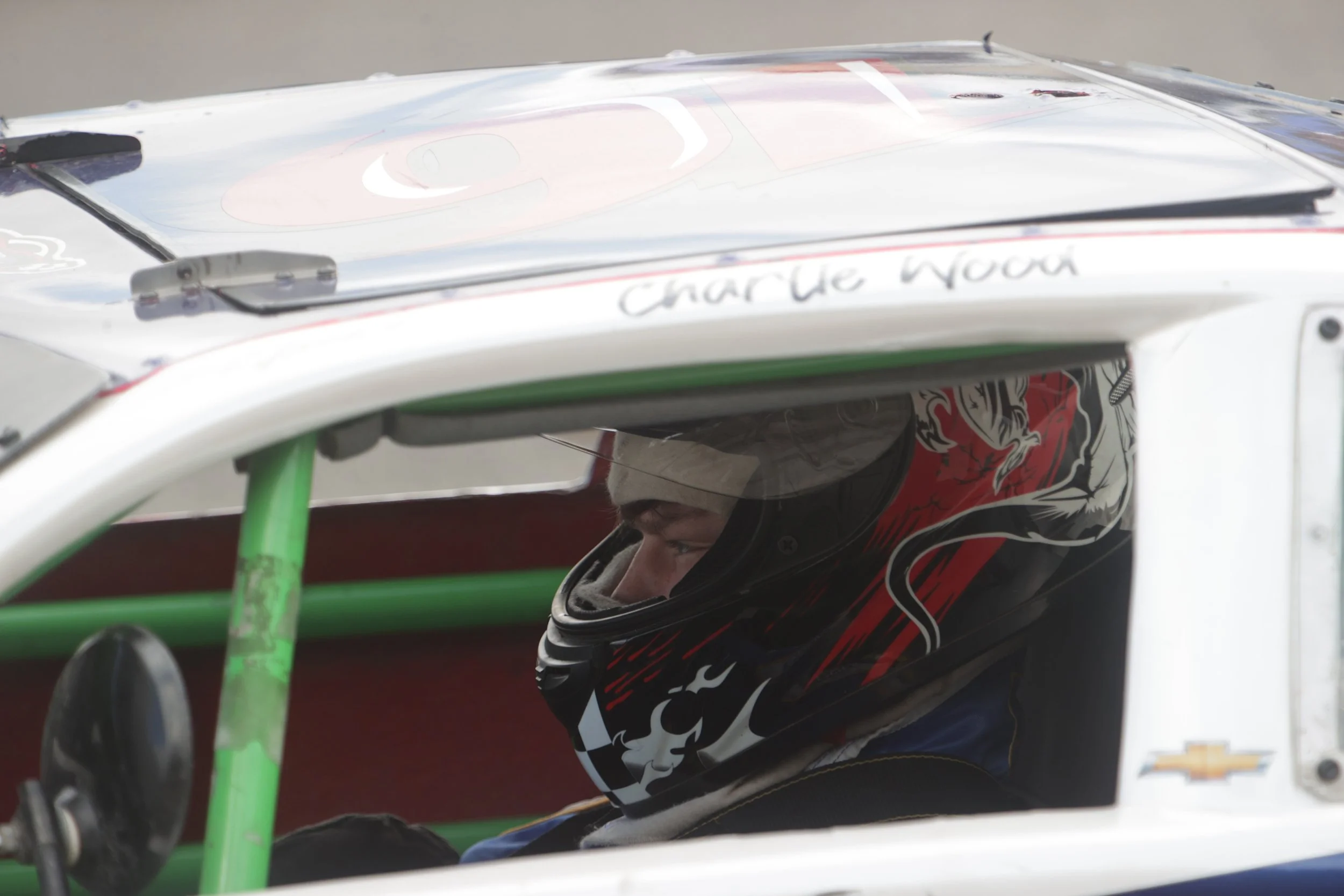 Strapped in and ready to go