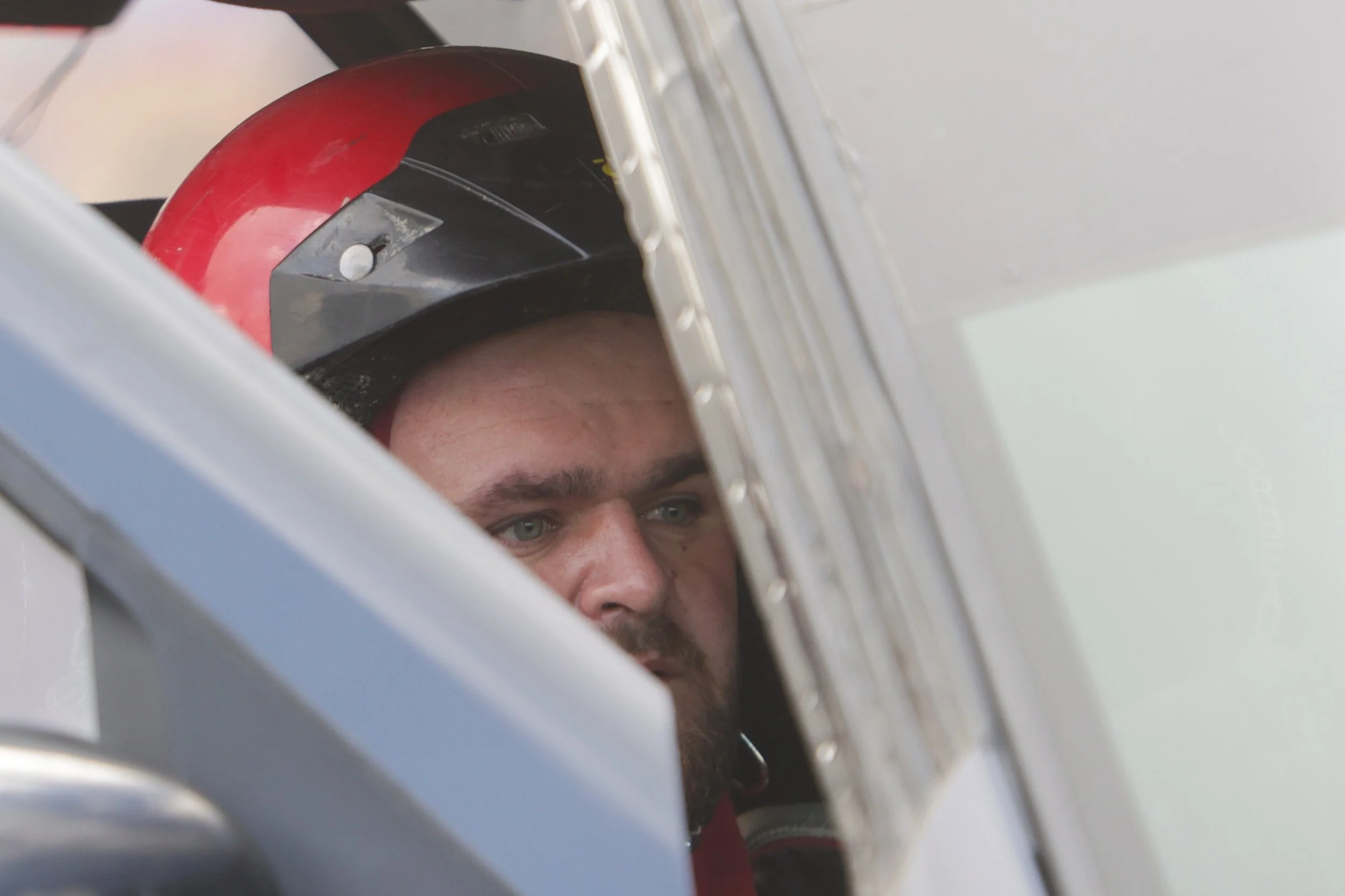 Strapped in and ready to go