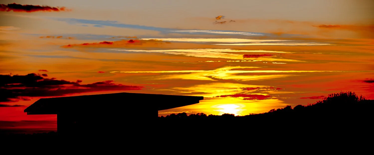 Sunset at the tram stop.jpg