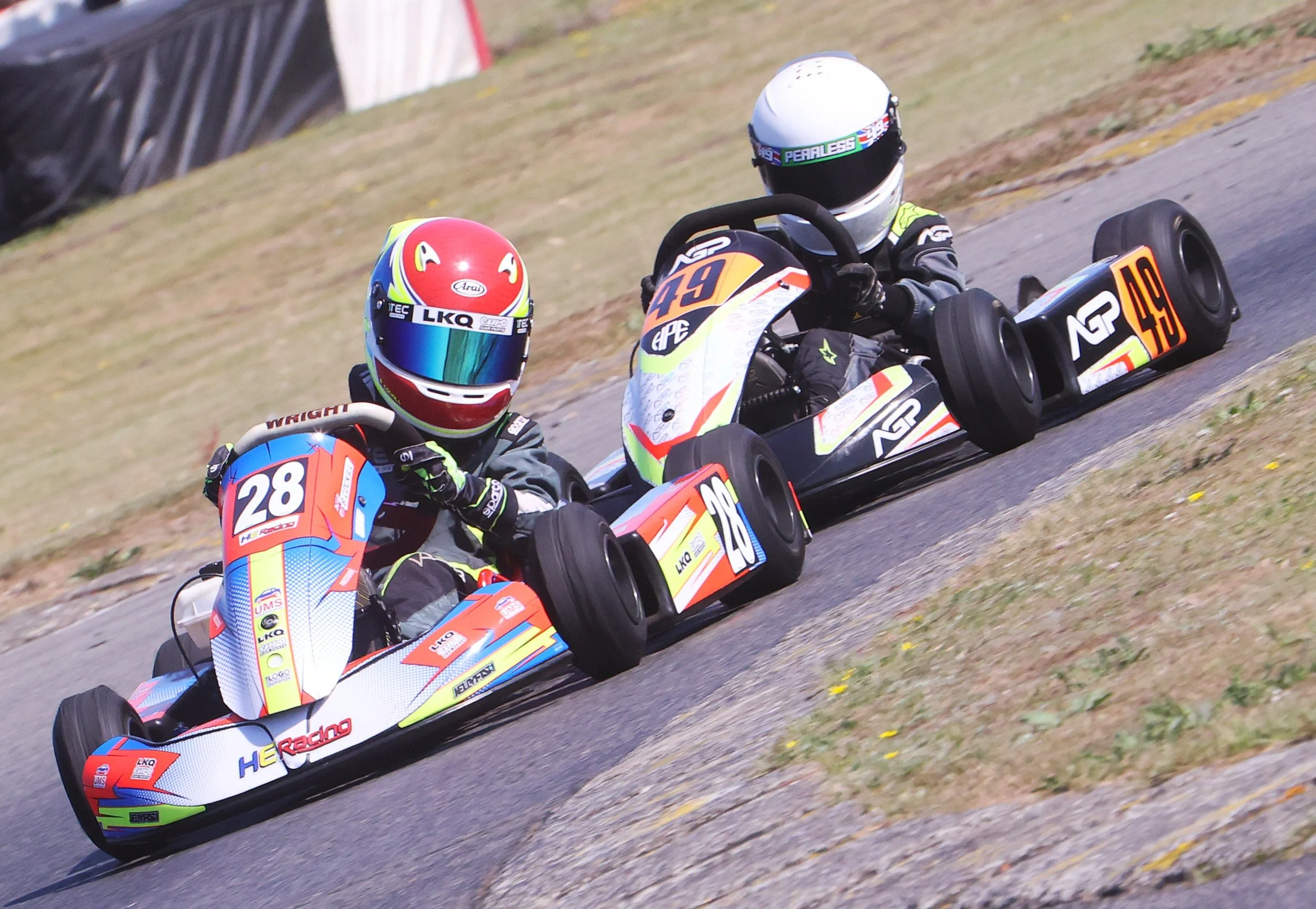 Bambinos #28 Bertie Cockill & #49 Brody Pearless - Lydd Kart Circuit - 12 July 26