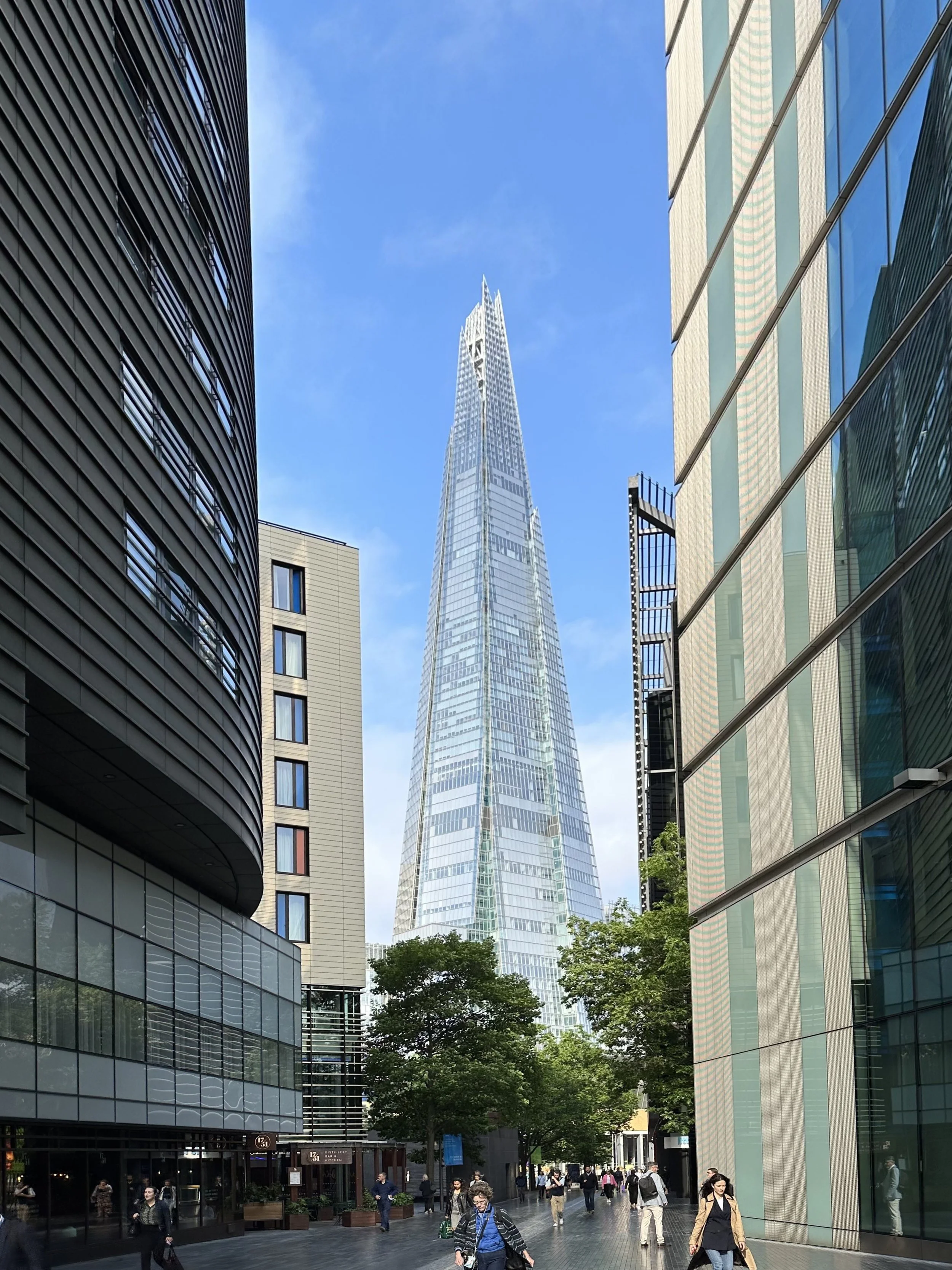 View of The Shard from 'More London Place', London