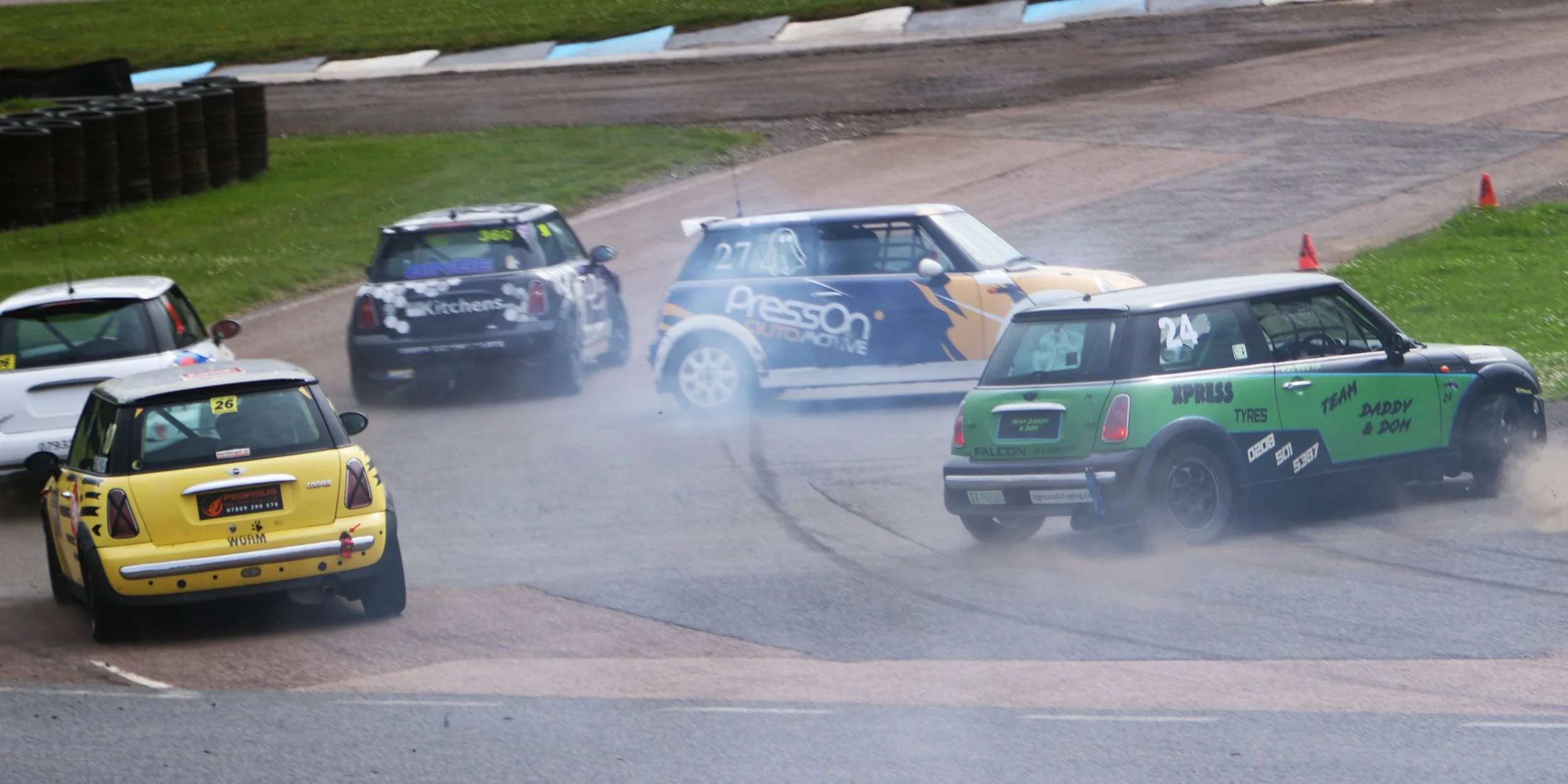 Minirods 'B' - Kent Outlaw Oval Racing (KOOR) - Lydden Hill - 20 June 26 