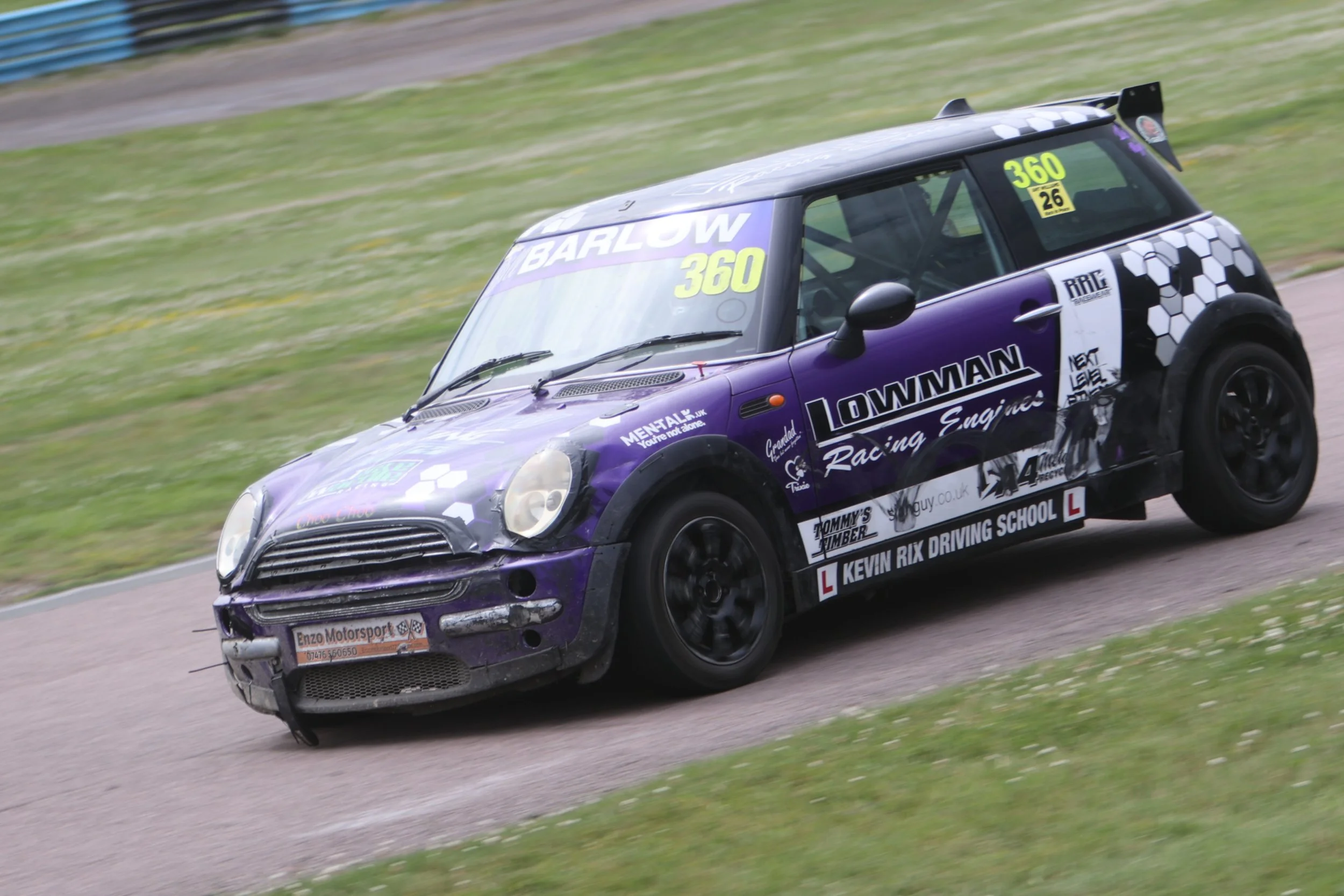 Minirods 'B' - Kent Outlaw Oval Racing (KOOR) - Lydden Hill - 20 June 26 