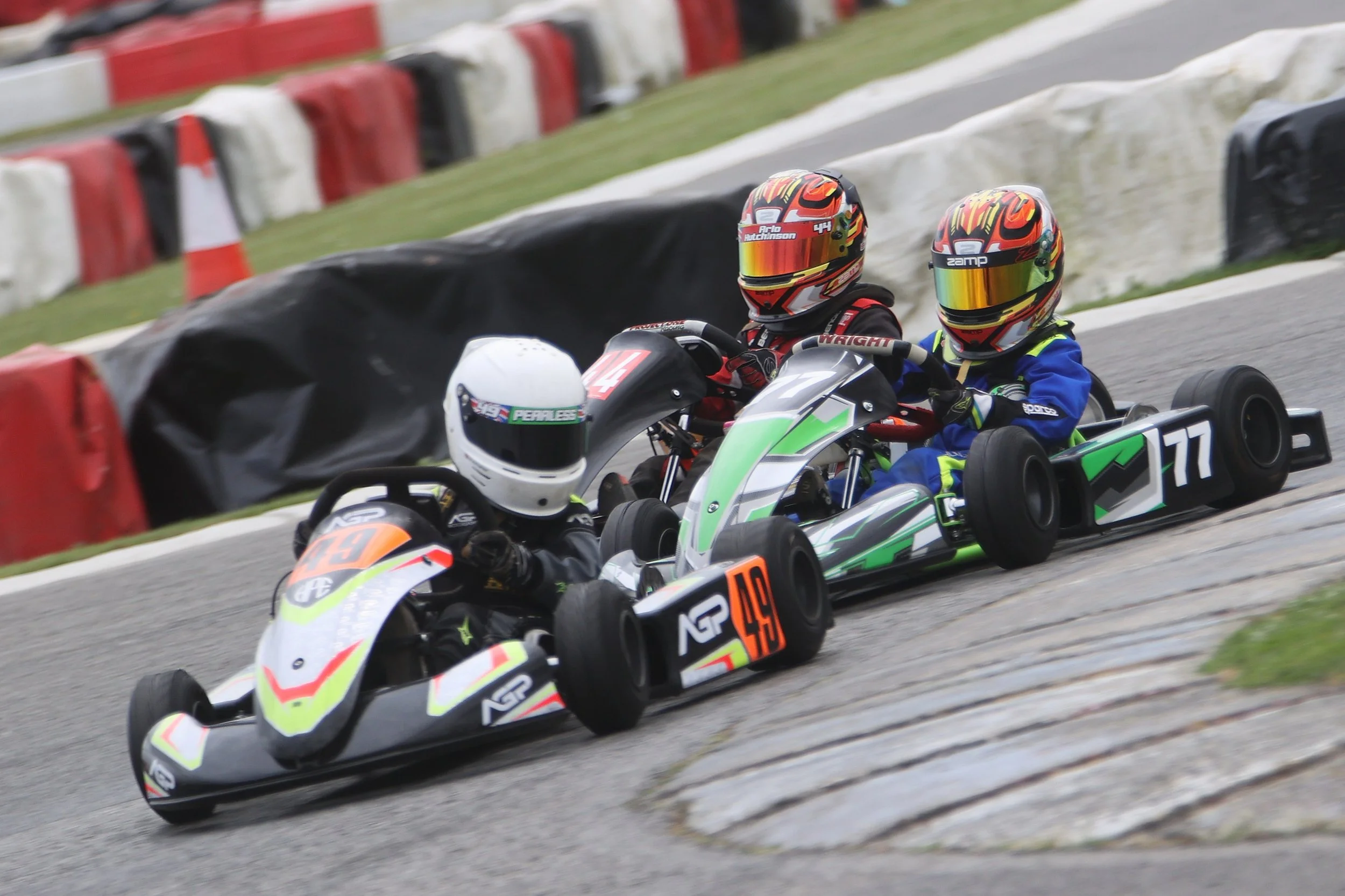 Bambinos into the first corner