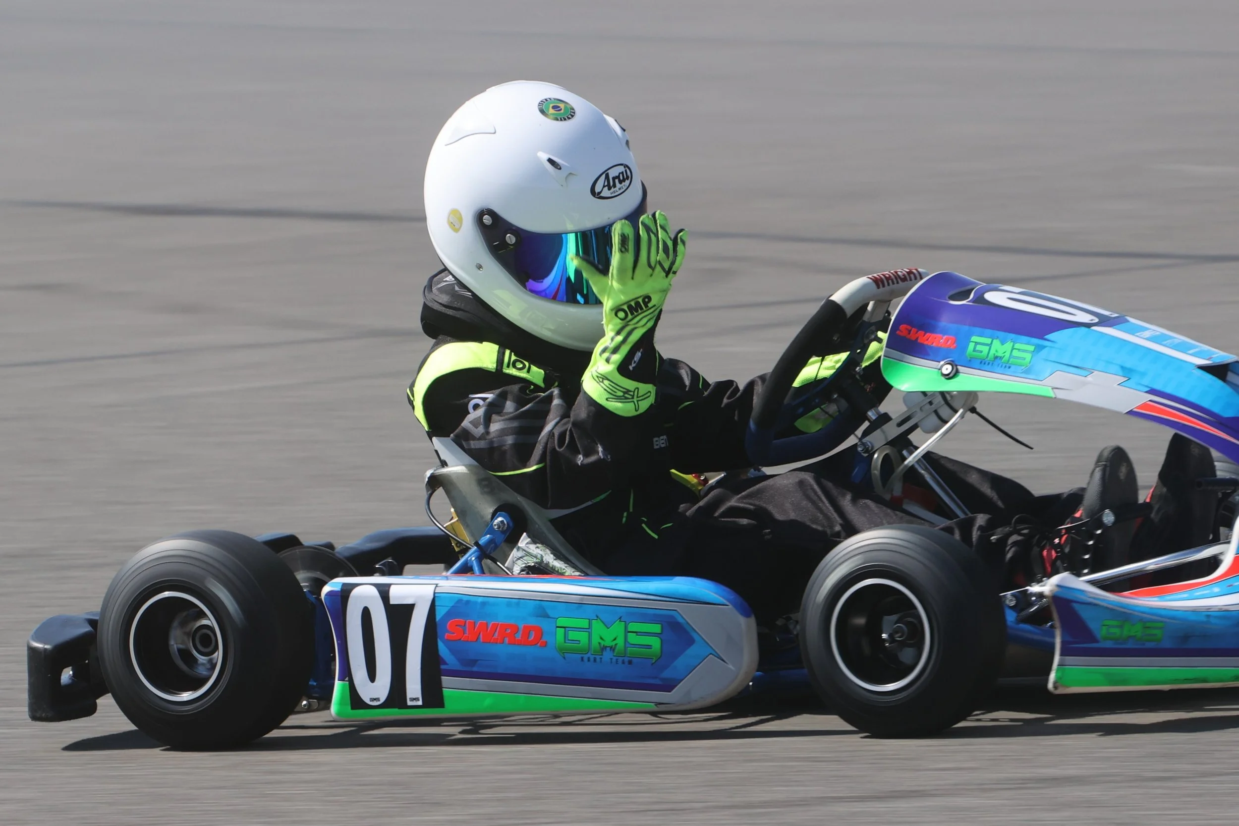 Honda Cadets #07 Enrique Dias - Lydd Kart Circuit - 12 July 26