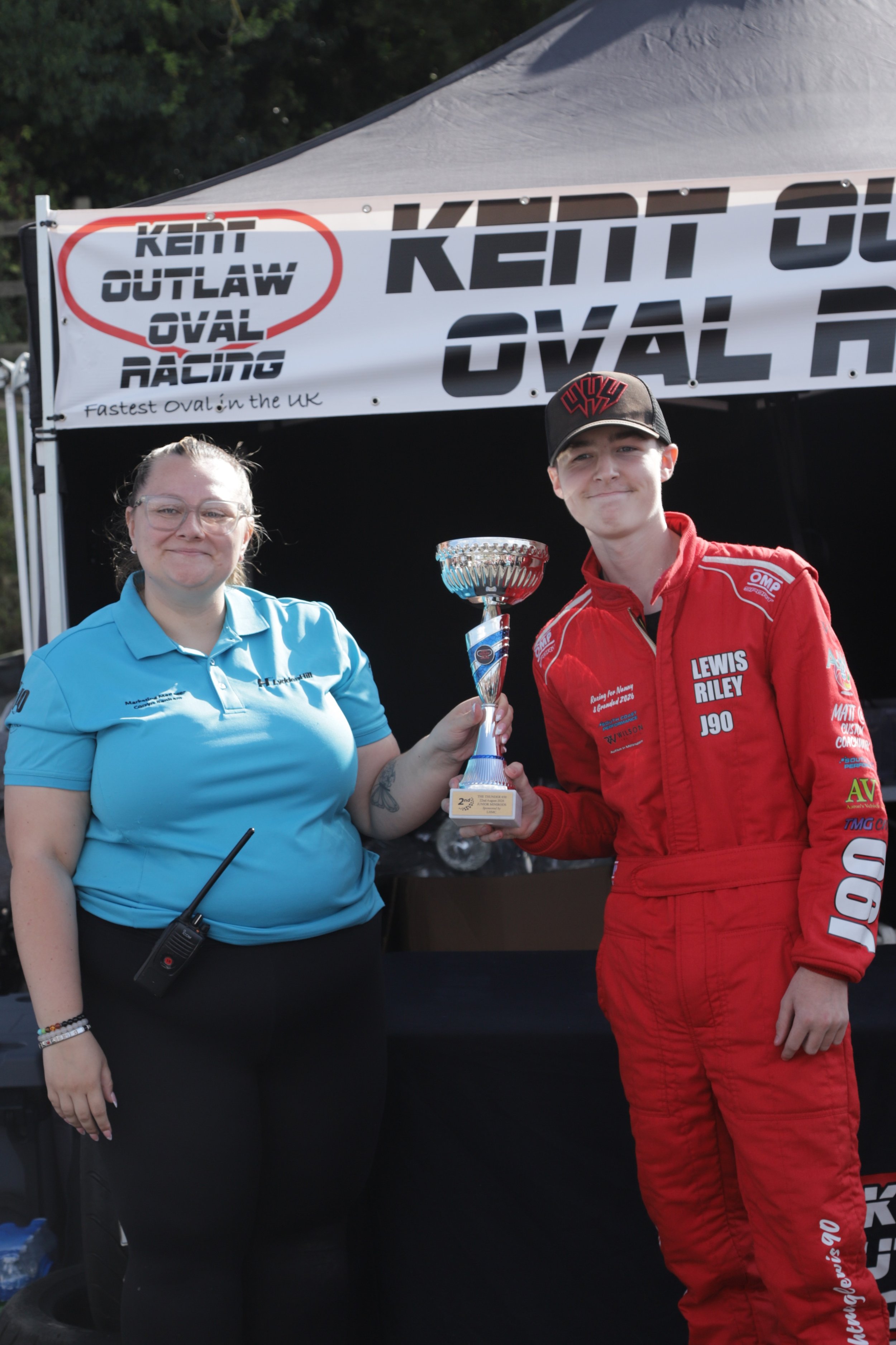Thunder 650 day one Trophy winners