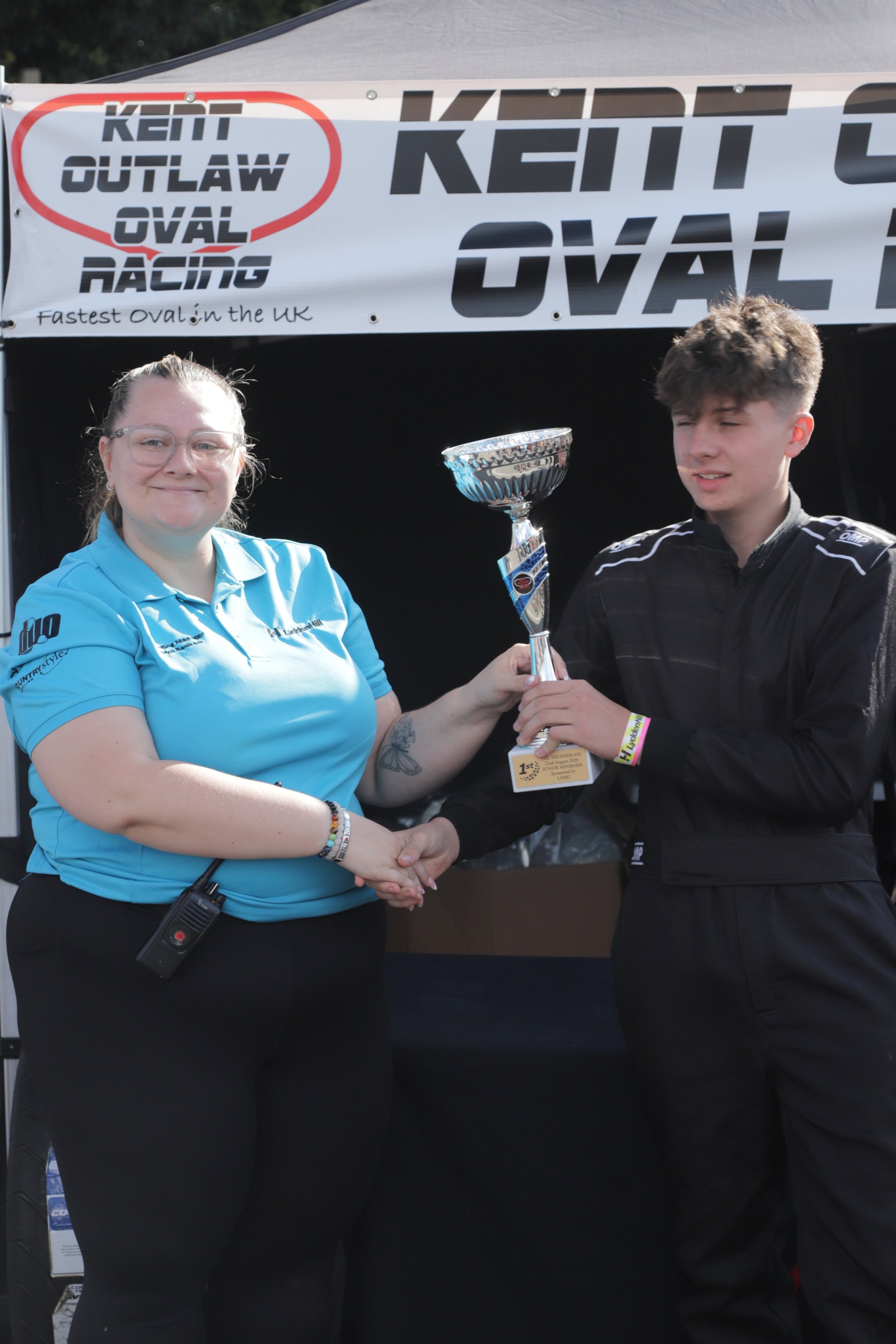 Thunder 650 day one Trophy winners