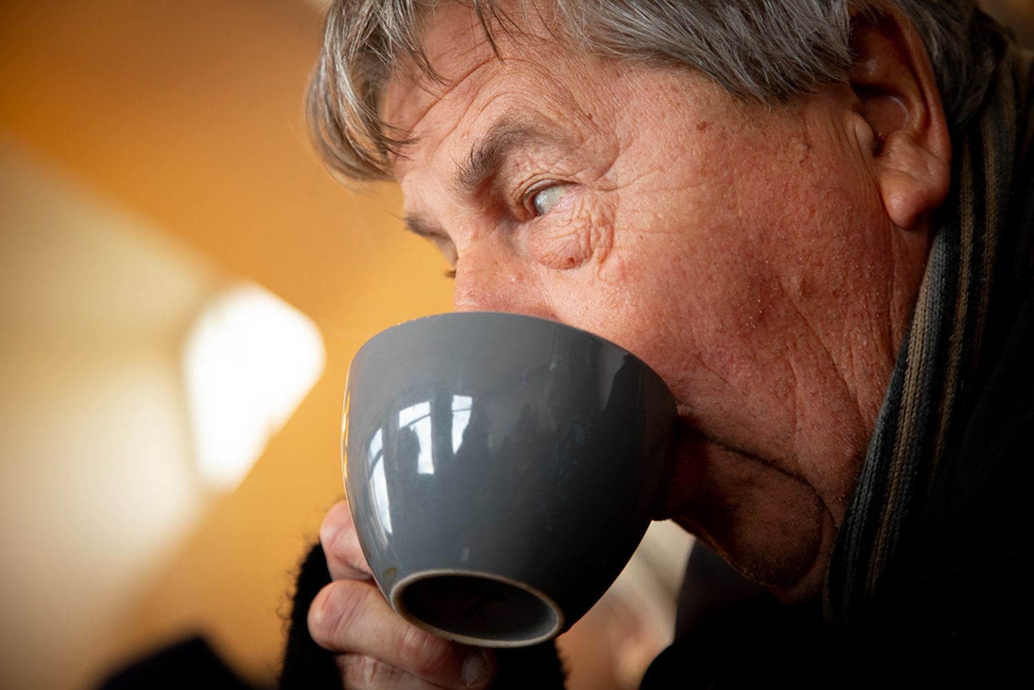 Graham at the Caf n the Beach, Hythe, Kent