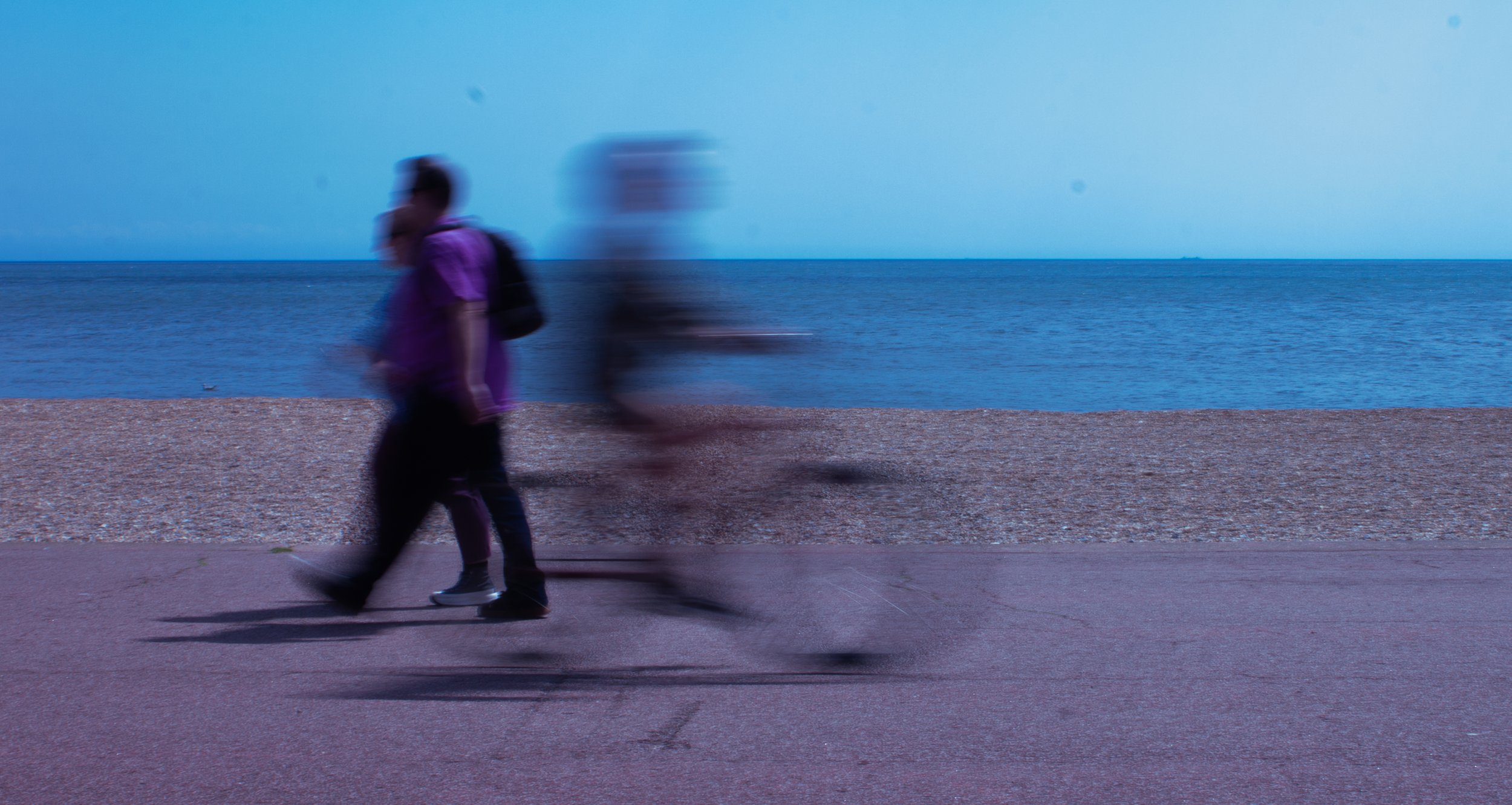 Hythe Beach - Slow shutter