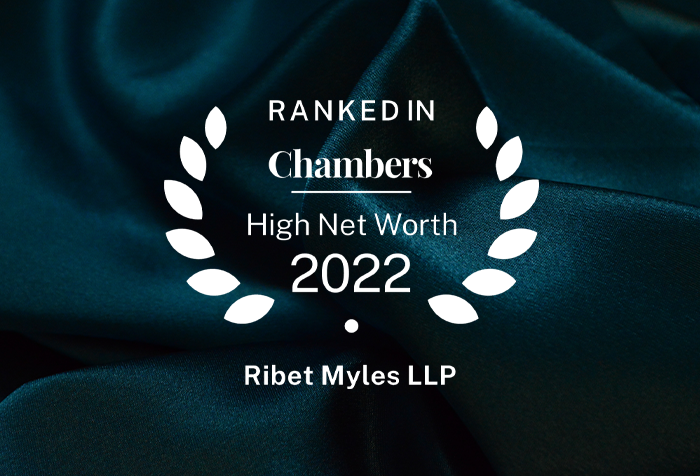 Ribet Myles recognised for work with super-high-net-worth individuals and families