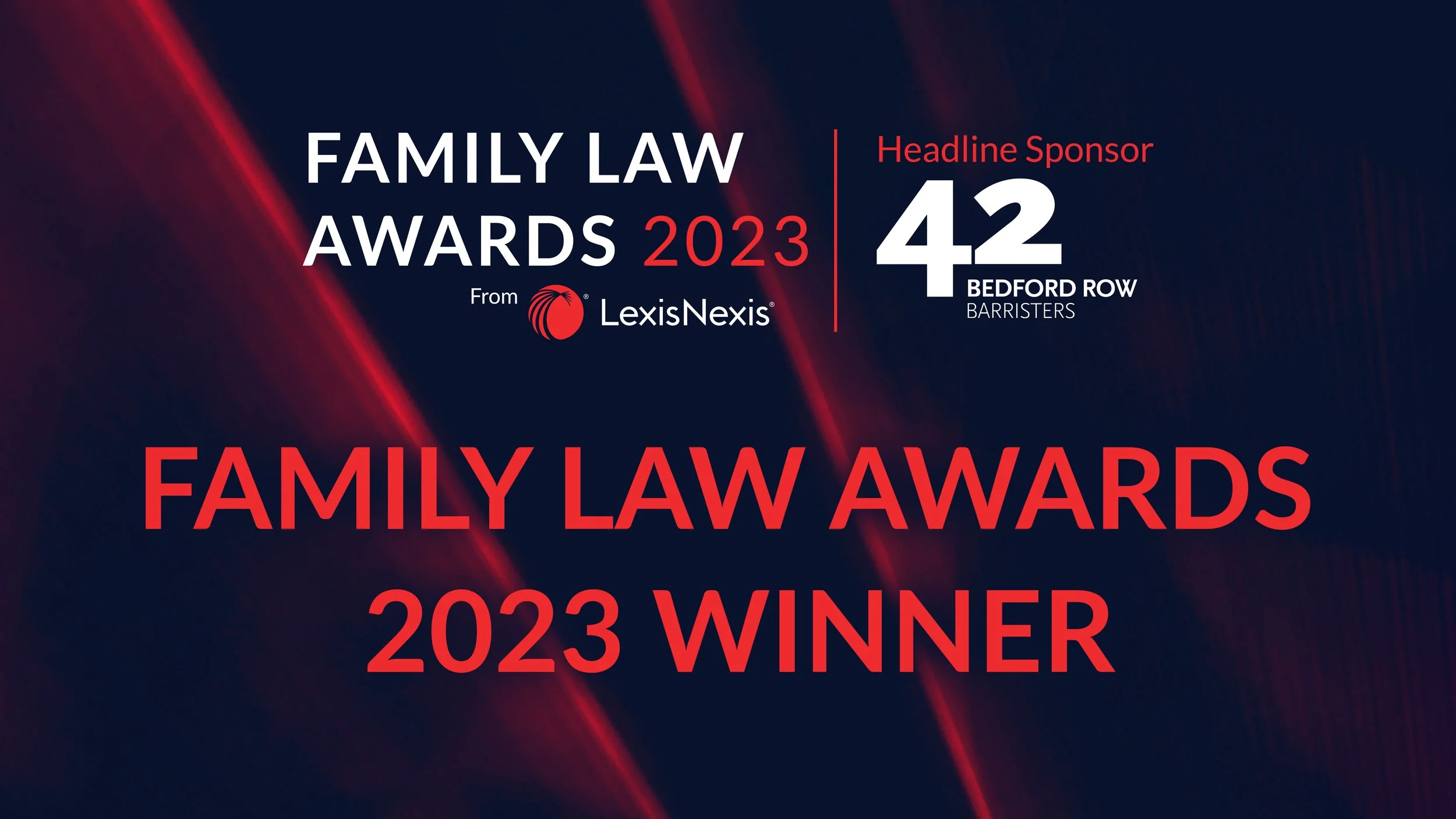 Ribet Myles crowned winner at the Lexis Nexis Family Law Awards
