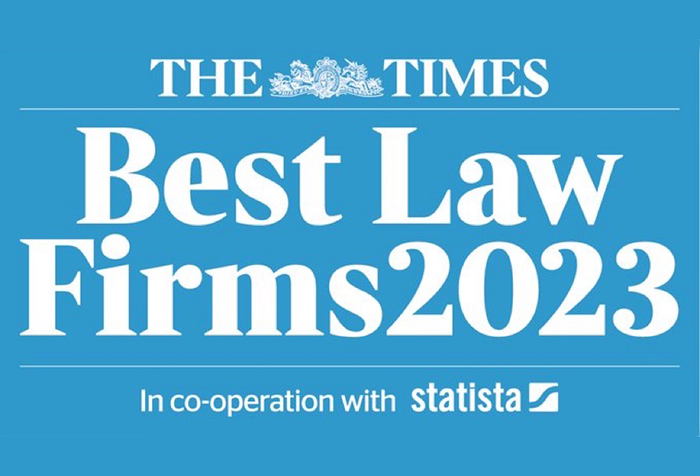 Ribet Myles recognised as one of The Times Best Law Firms