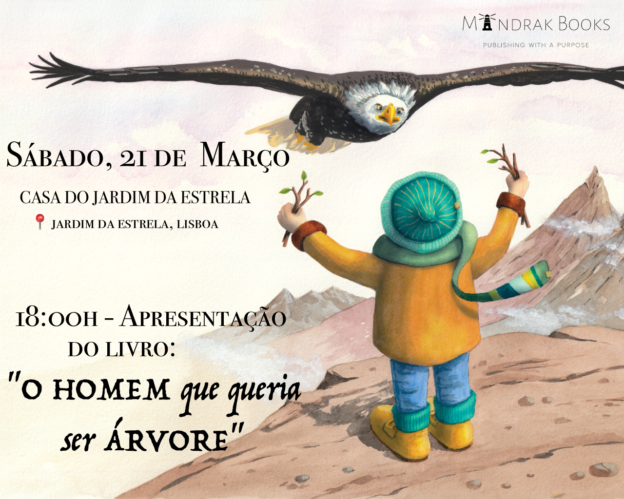 Apresentação do livro “O homem que queria ser árvore"