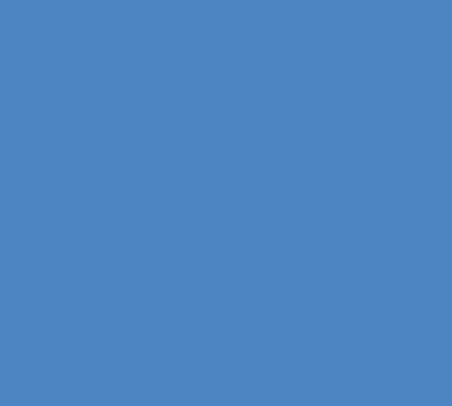 Empty blue background.