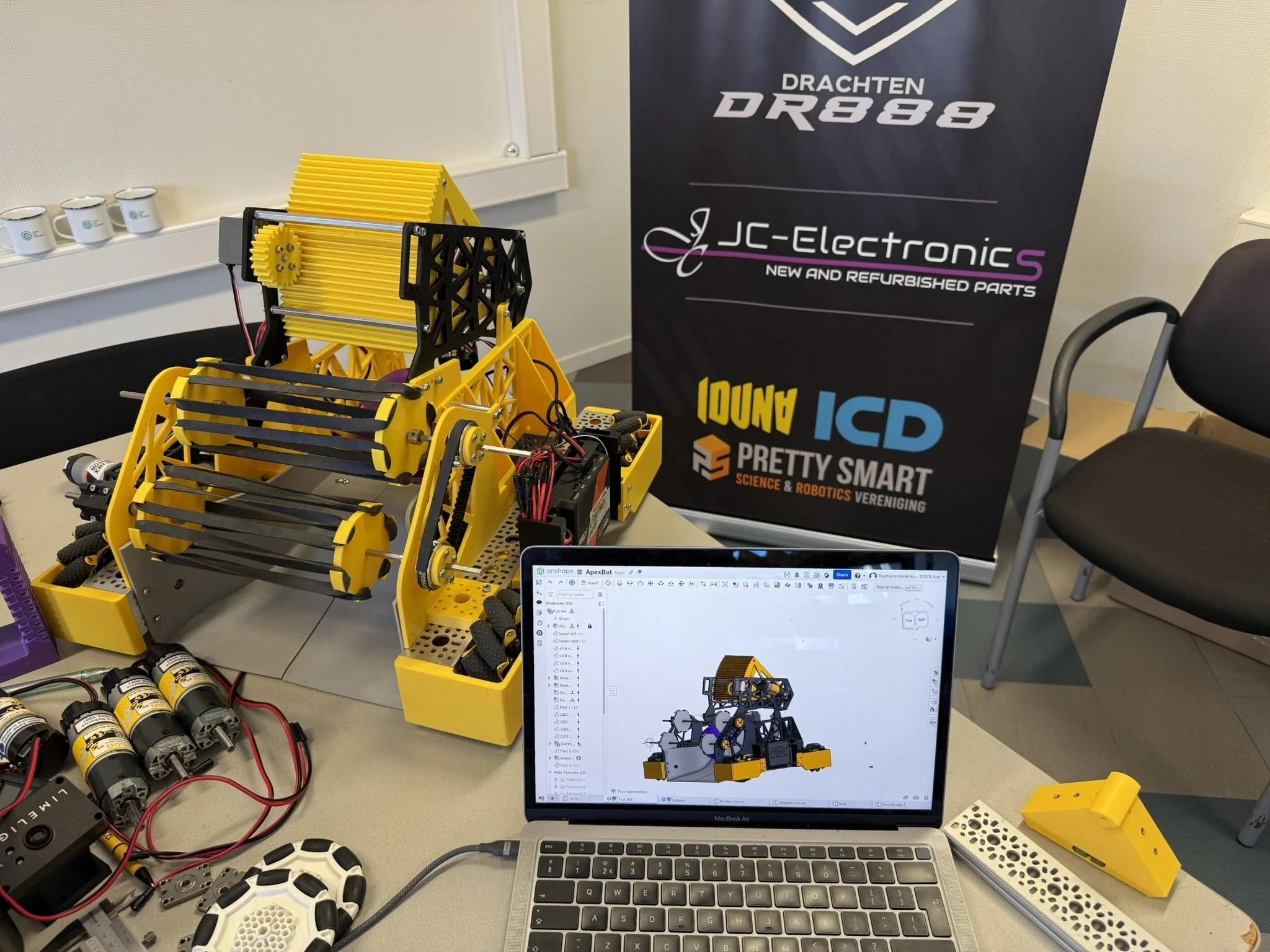 Robotclub Drachten: techniek als teamsport