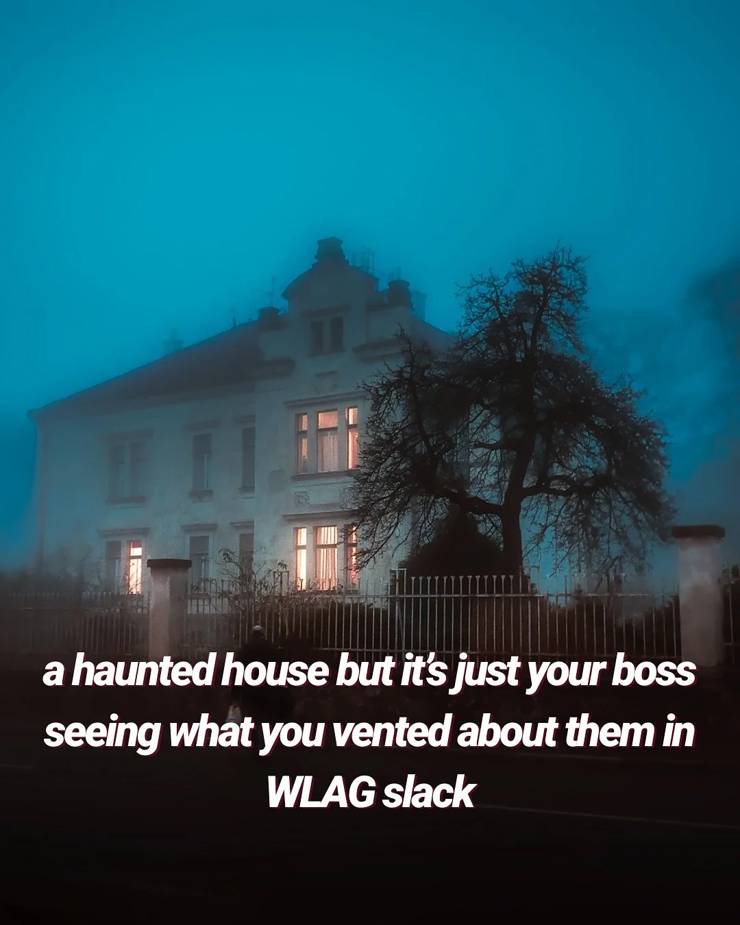 POV: You&rsquo;re in a haunted house, except it&rsquo;s just your job. 🕸️🙈💼

Happy Halloween @worklikeagirl 🎃👻💖