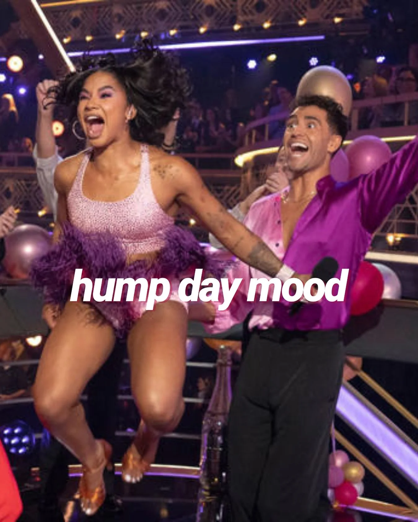 Happy Wednesday 🪩💖😇 Did you watch the DWTS Semi Finals last night?! #WorkLikeAGirl