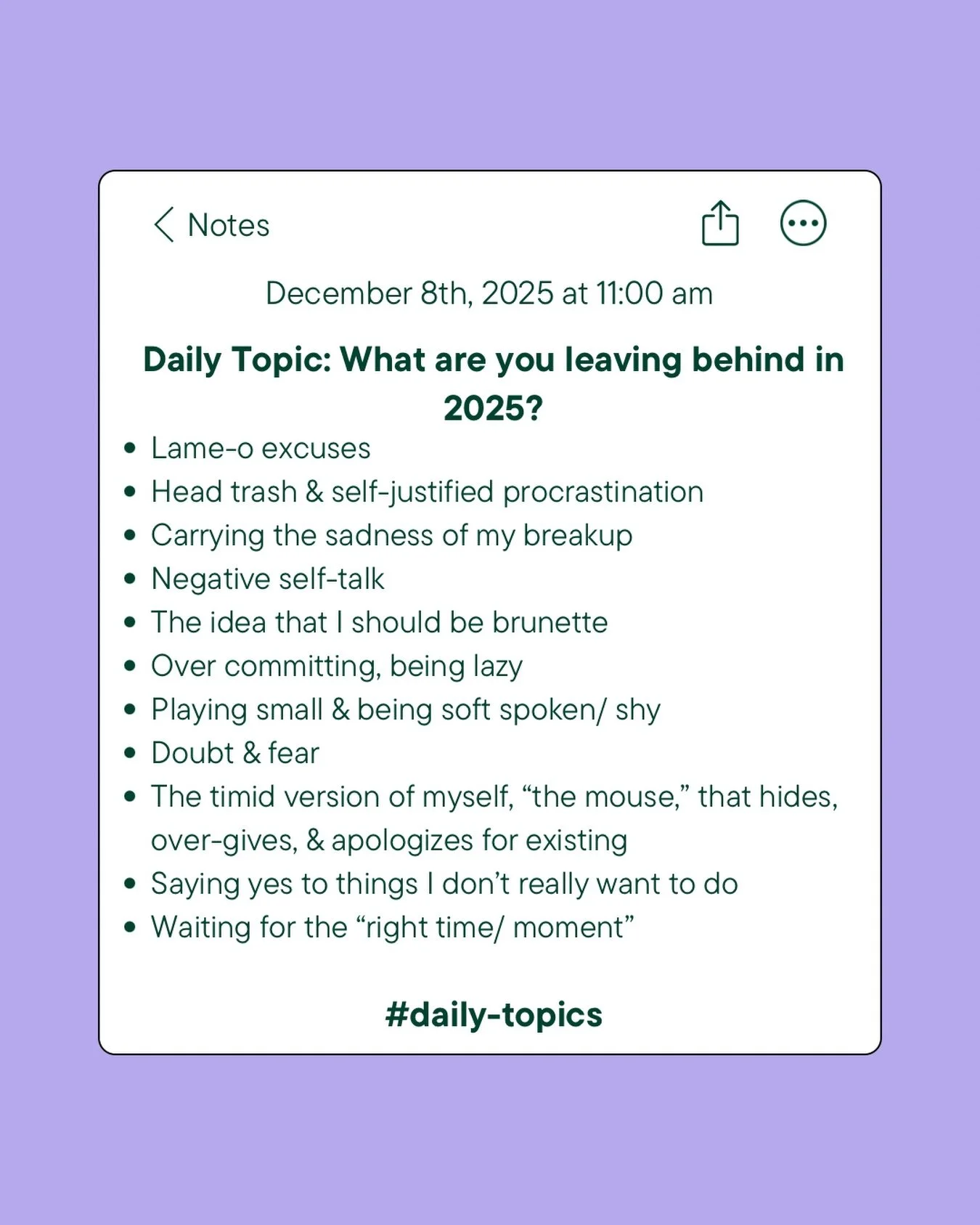We asked Slack what they&rsquo;re leaving behind in 2025&hellip; here&rsquo;s what the ladies had to say ✨🎉

Join the conversation on Slack! 
🔗 link in bio to register
#WorkLikeAGirl