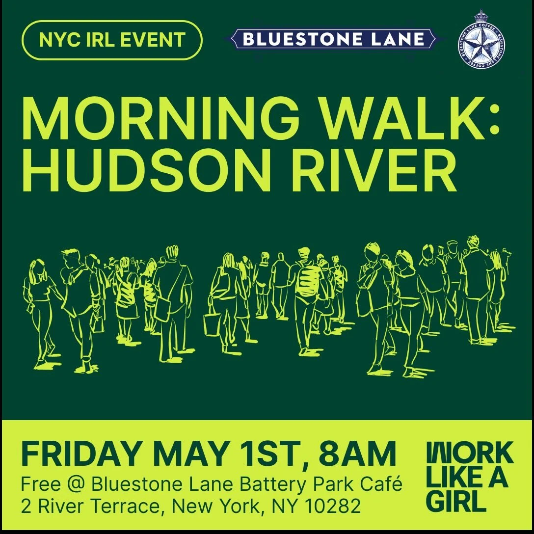 NYC! We just announced TWO new May IRL events. 🌆

May 1st: Morning Walk: Hudson River 🏃&zwj;♀️

May 20th: Supper With Sarah: Farmer&rsquo;s Market Intimate NYC Dinner &amp; Headshots 🥗📸

Head to the Events Calendar in our bio to learn more and RS