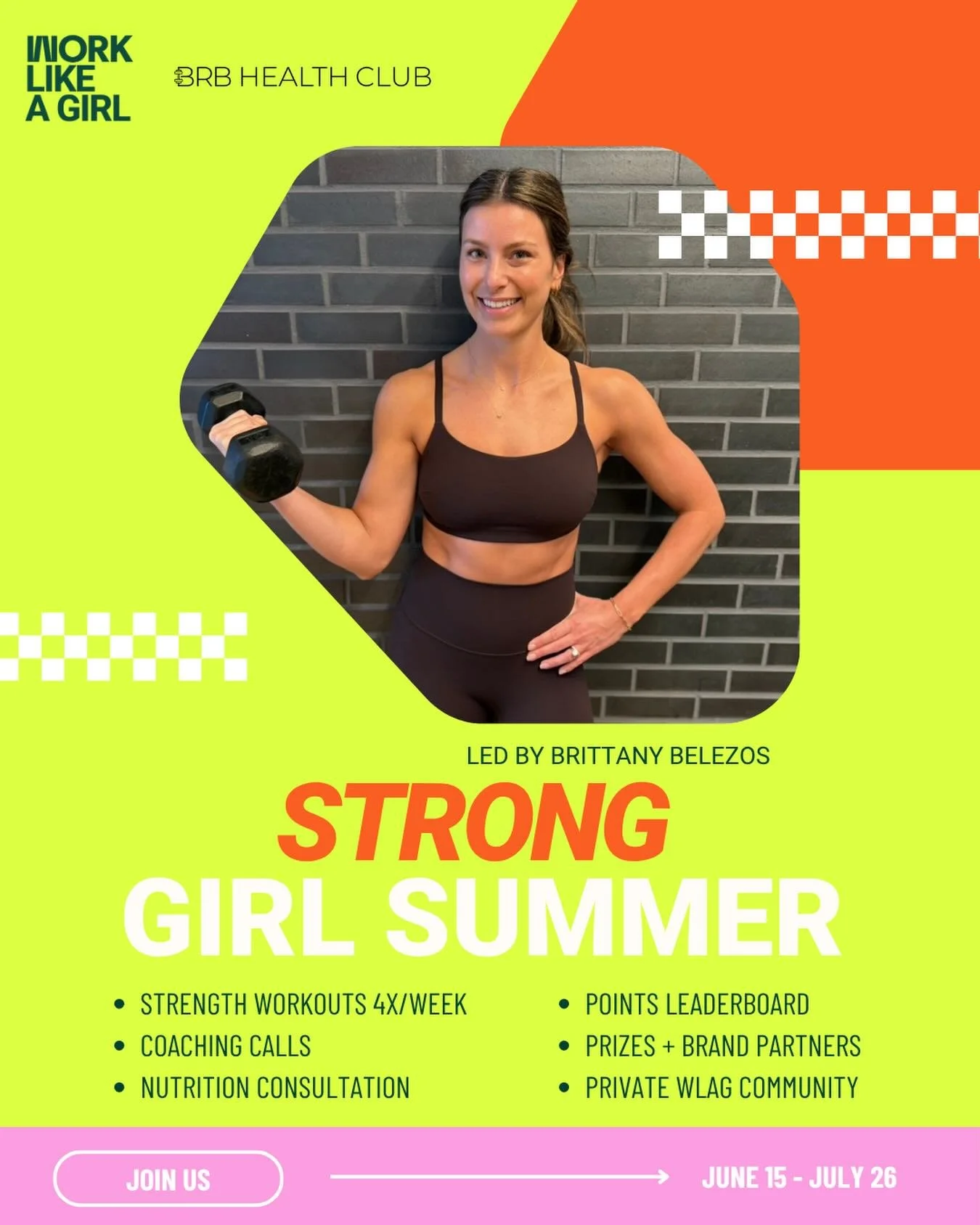 Summer is the easiest time to fall off. It&rsquo;s also the best time to build something that actually sticks. 💪

This spring, 65+ women in our community committed to 20 minutes of movement a day for 4 weeks. No PRs. No 5am cold plunges. Just showin