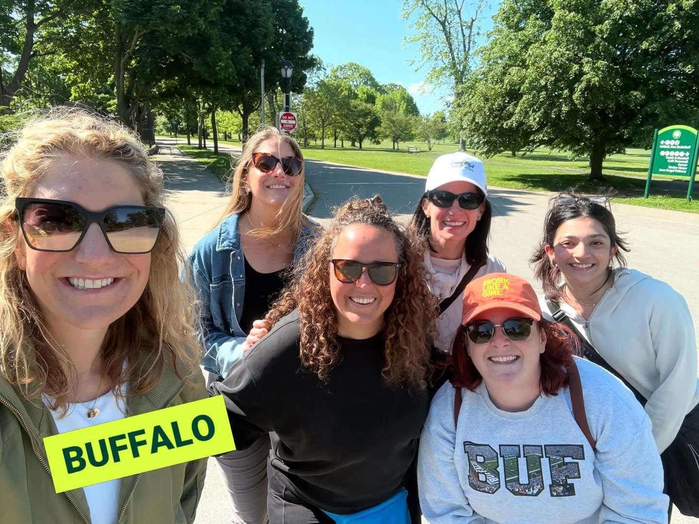 We couldn&rsquo;t have asked for a better start. ☀️ Buffalo showed up in a big way for the first biweekly Walk Like A Girl this morning. 

This is what moving together looks like. 👟