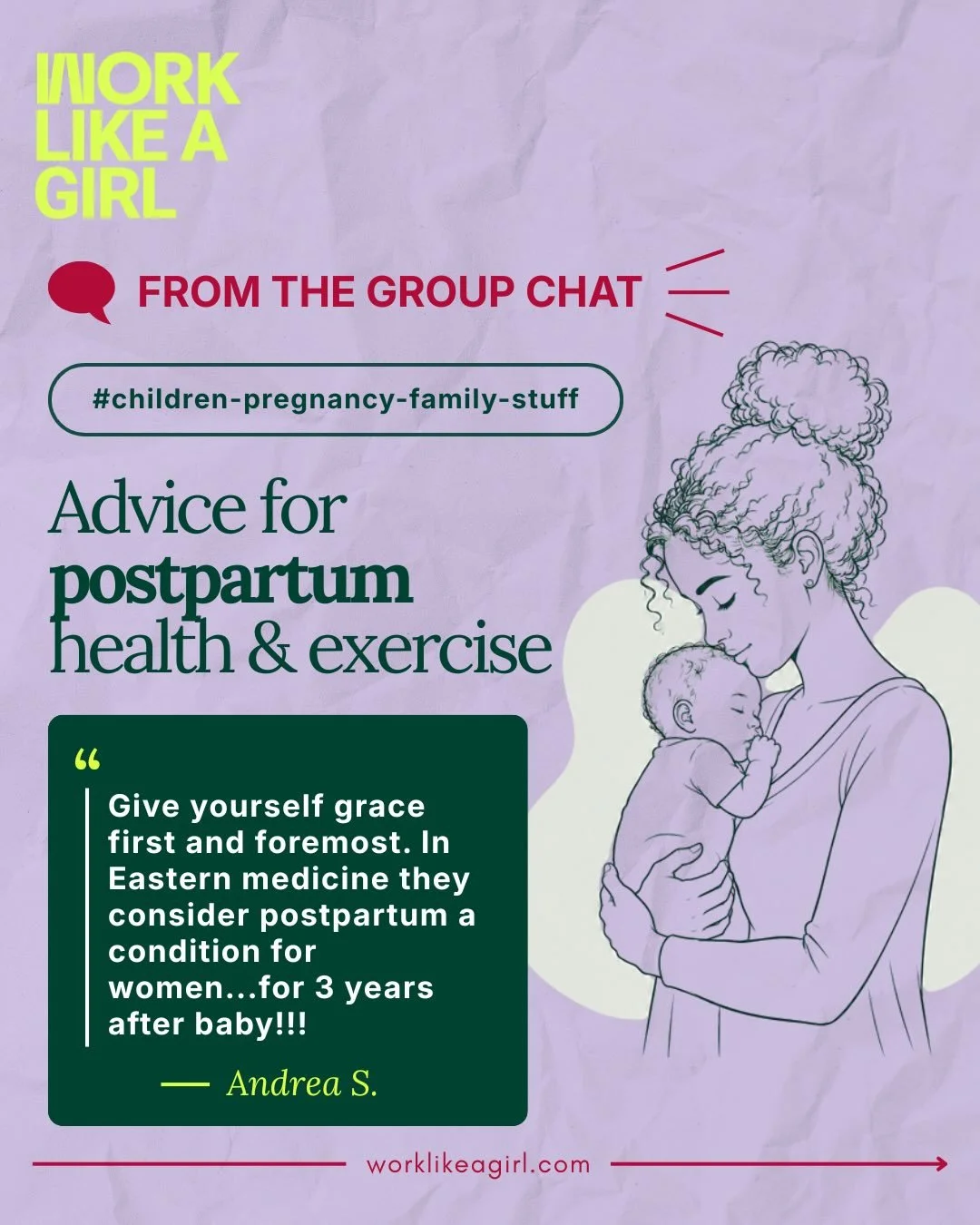 Recently, one of our members asked for postpartum health and fitness tips after welcoming her first baby&hellip;.The responses poured in&mdash;from recovery advice and resource recommendations, to reminders to be patient and give yourself grace. 🫶

