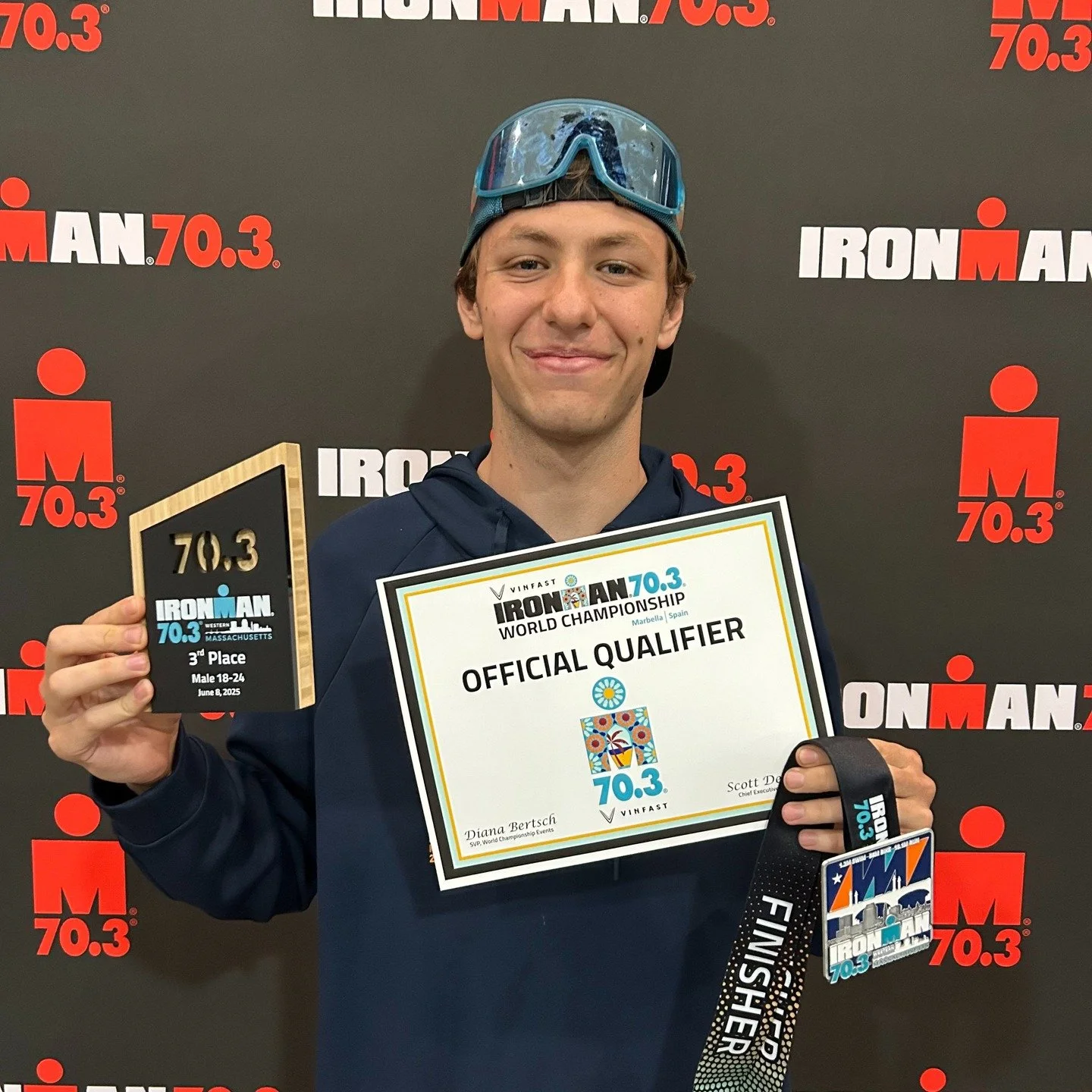 And Day 2 of Catalyst Multisport athletes racing did not disappoint. 

All the athletes stuck to their personal performance plan and exceeding expectations all around.

We start with 70.3 Western MA where the swim had to be cancelled due to bad weath