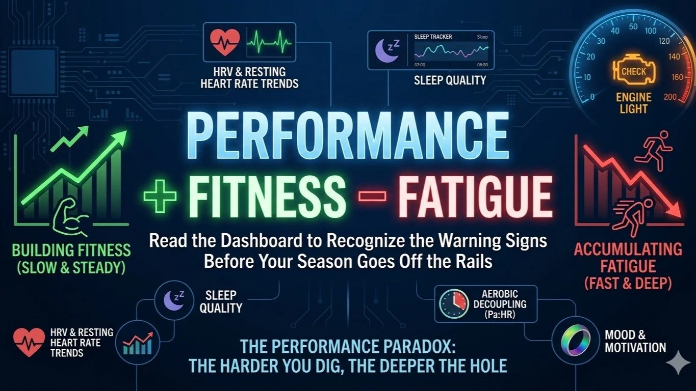 3 AM. Wide awake. Heart racing.
You've hit every target this month.

So why does everything feel harder than it should?

It's not a fitness problem.
New post on the blog &mdash; link in bio.

catalyst_endurance
3 AM. Wide awake. Heart racing.
You've 