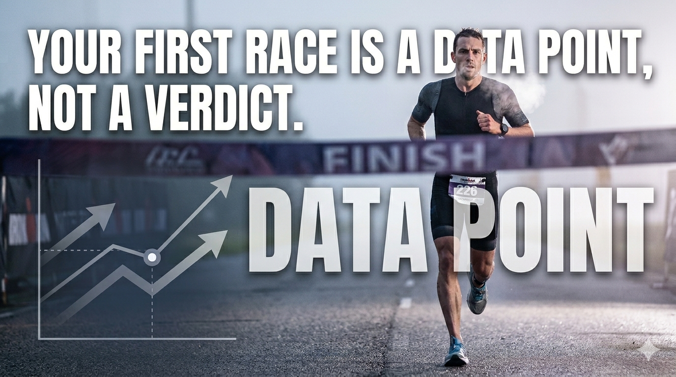 Your first race of the season is a data point, not a verdict