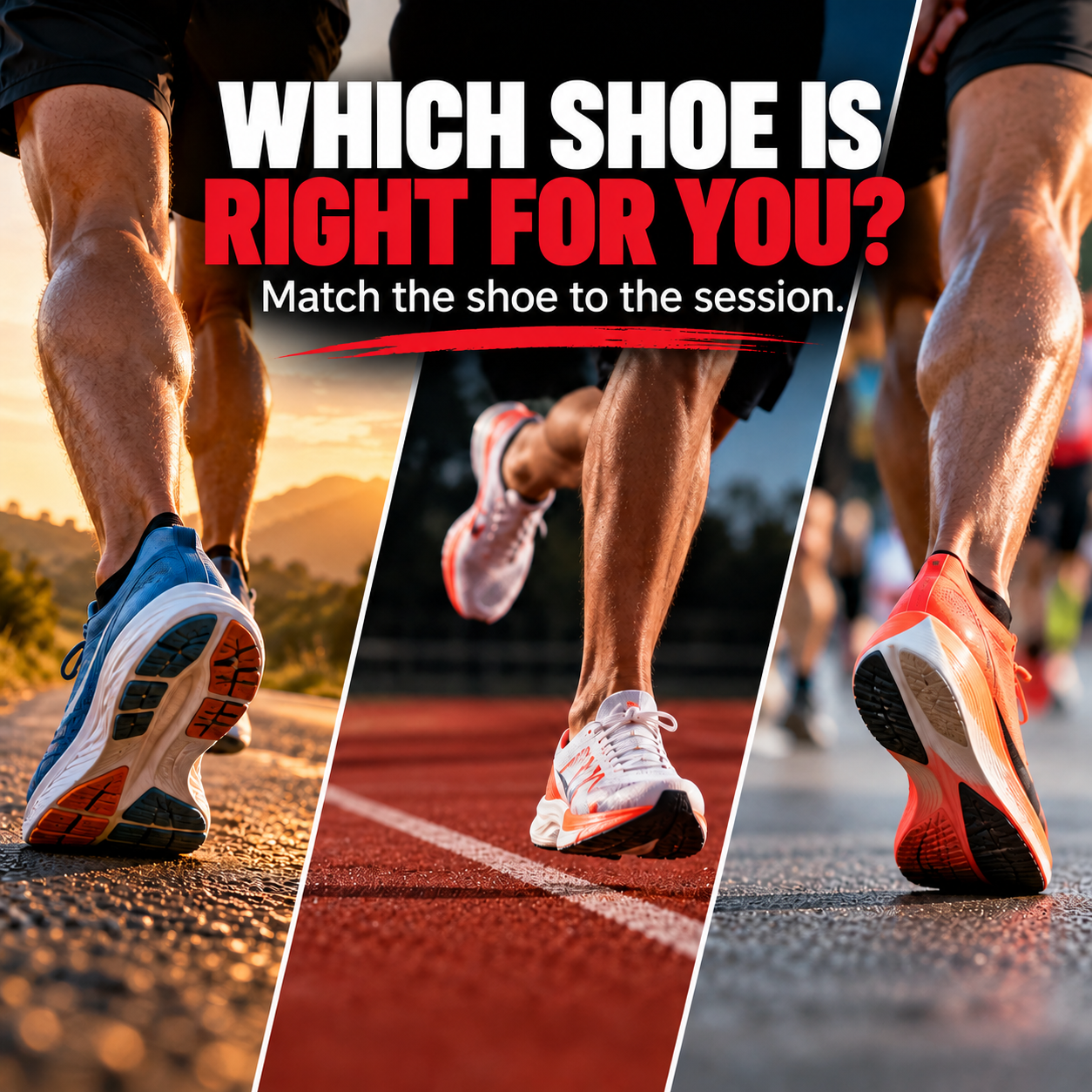 Run Shoes: It's Not Just Who You Are, It's What You're Doing Today