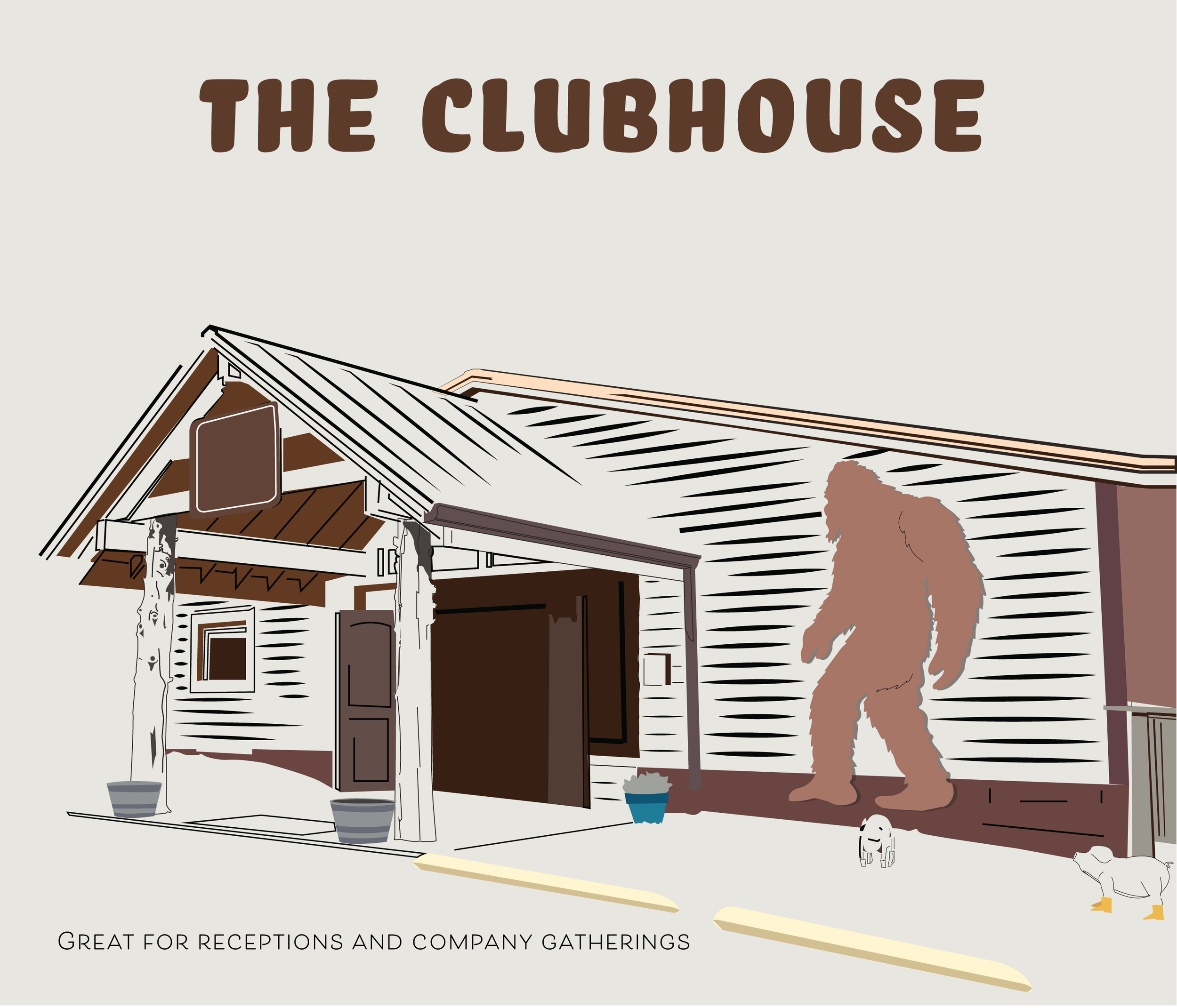 The Bigfoot Adventure Lodge in Tracy City is your check-in hub and event space. Host receptions, conferences, and gatherings on the South Cumberland Plateau.