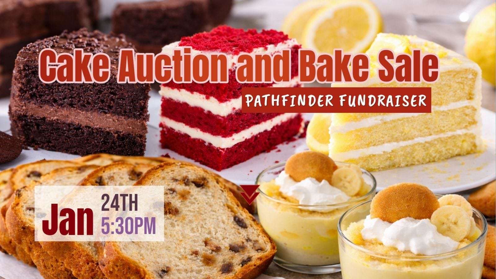 Cake Auction and Bake Sale