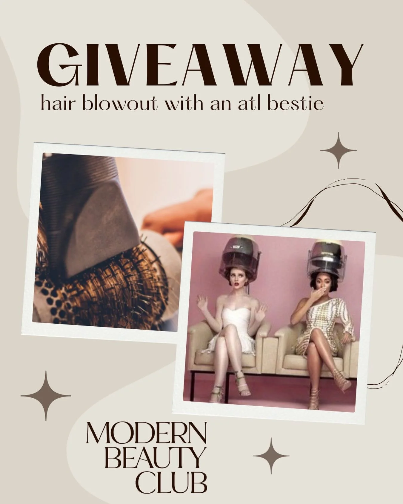 ✨ GIVEAWAY: Hair blowout with an ATL bestie ✨

Because getting ready together is half the fun. 💅🏽

We&rsquo;re gifting one winner + their ATL bestie a blowout from one of our favorite local beauty partners 
All hair types welcome &amp; friendly 🤍
