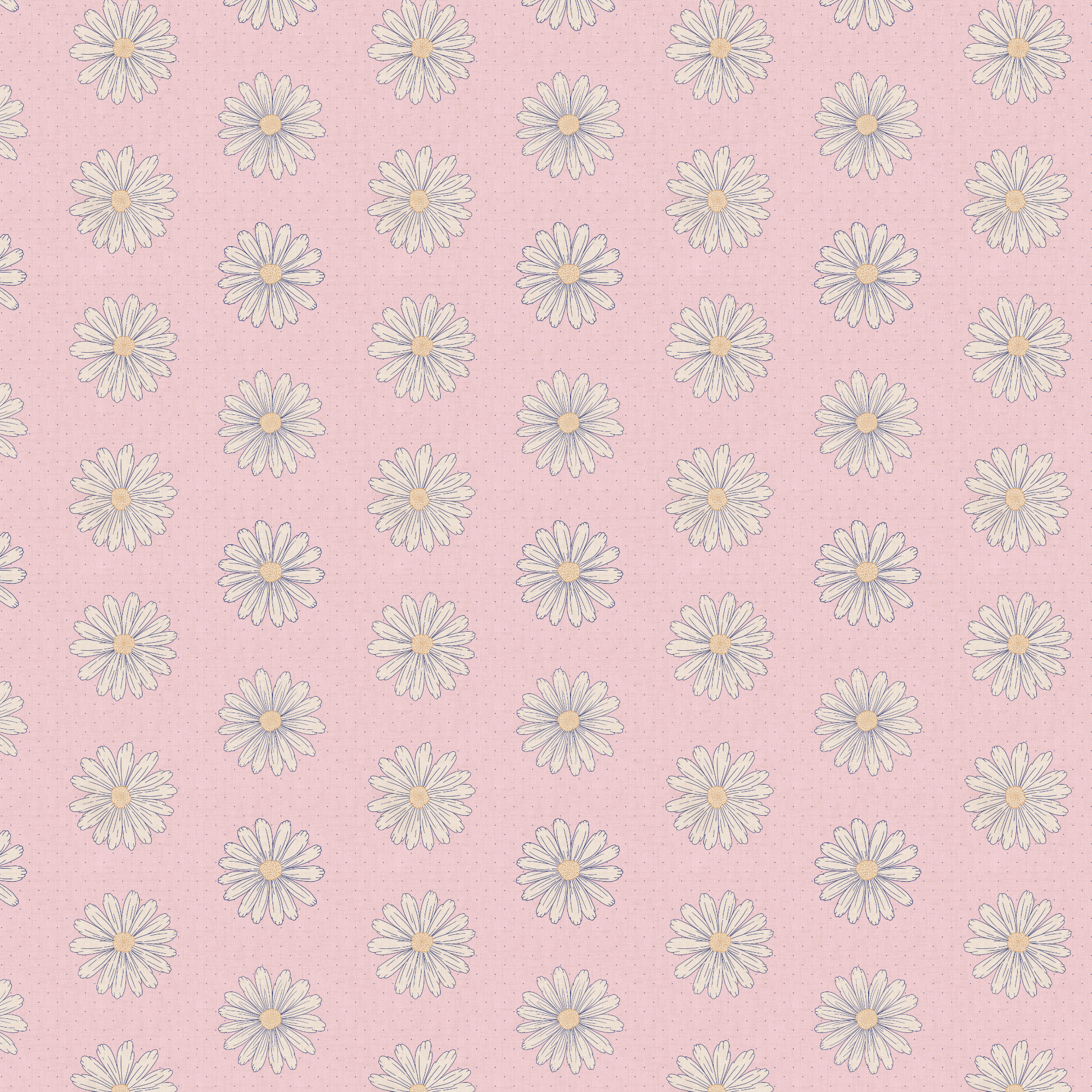 daisy polka pattern