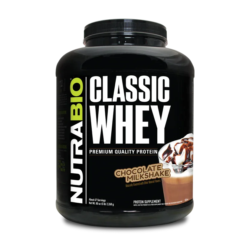 NutraBio Classic Whey Protein 5lbs