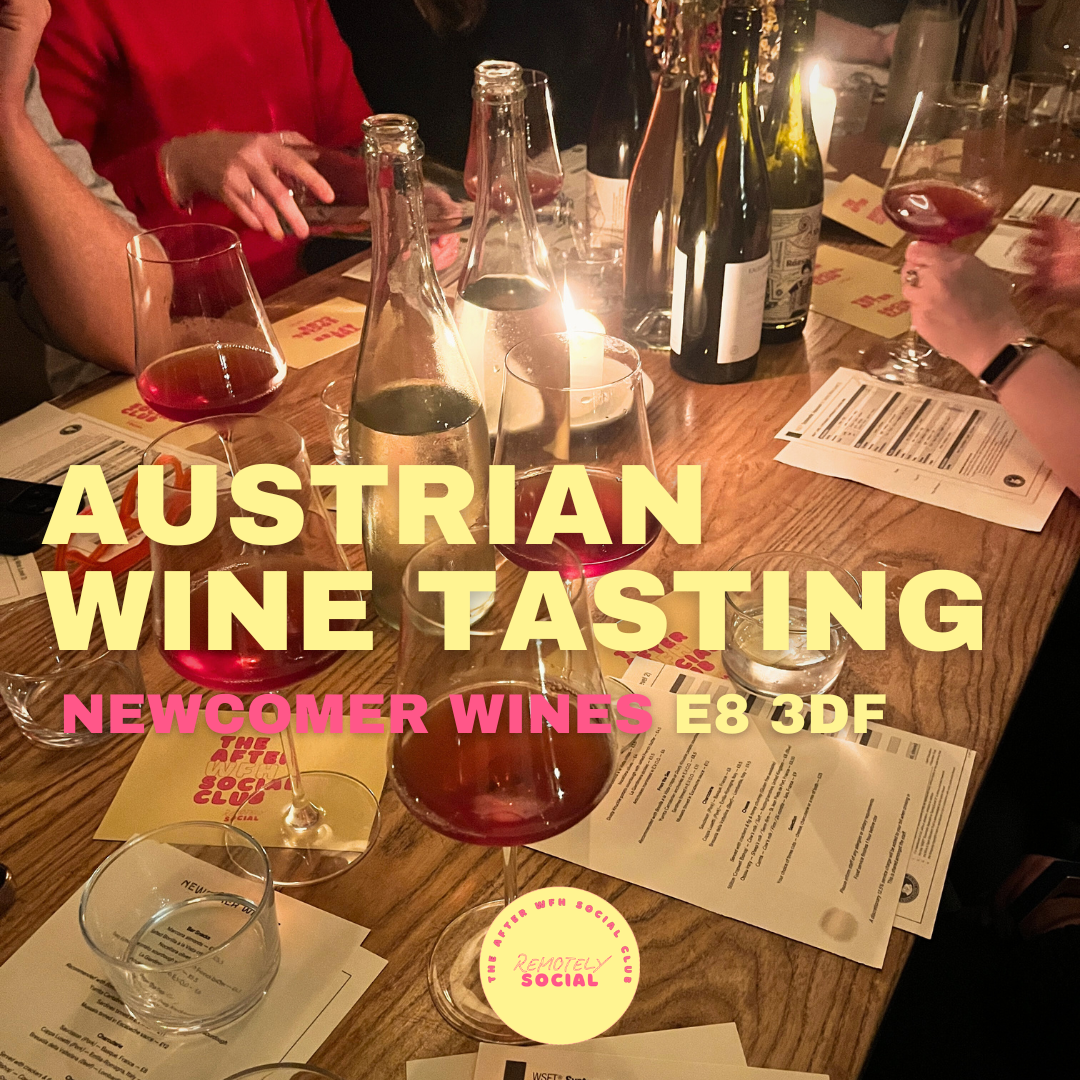Austrian Wine Tasting | 15th April | Newcomer Wines
