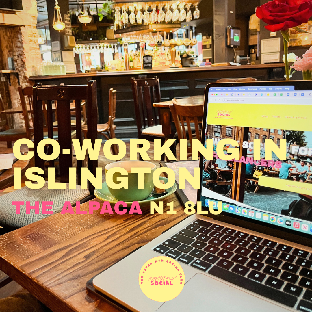 Co-Working In Islington | 21st May | The Alpaca