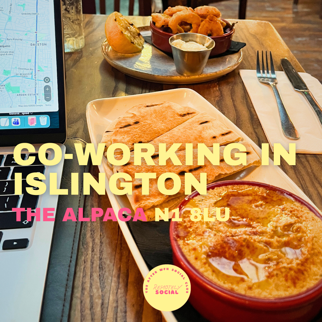 Co-Working In Islington | 16th April | The Alpaca