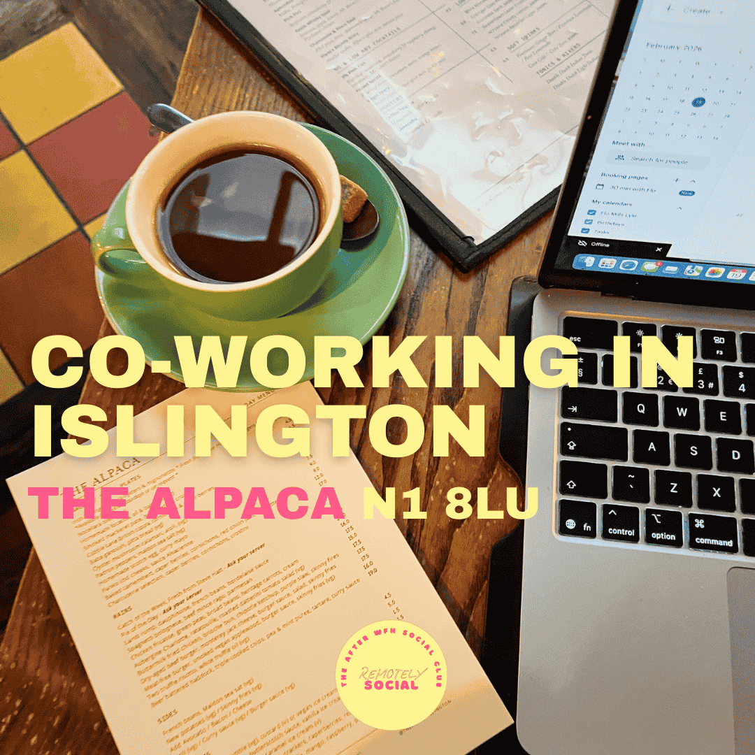 Co-Working In Islington | 19th March | The Alpaca