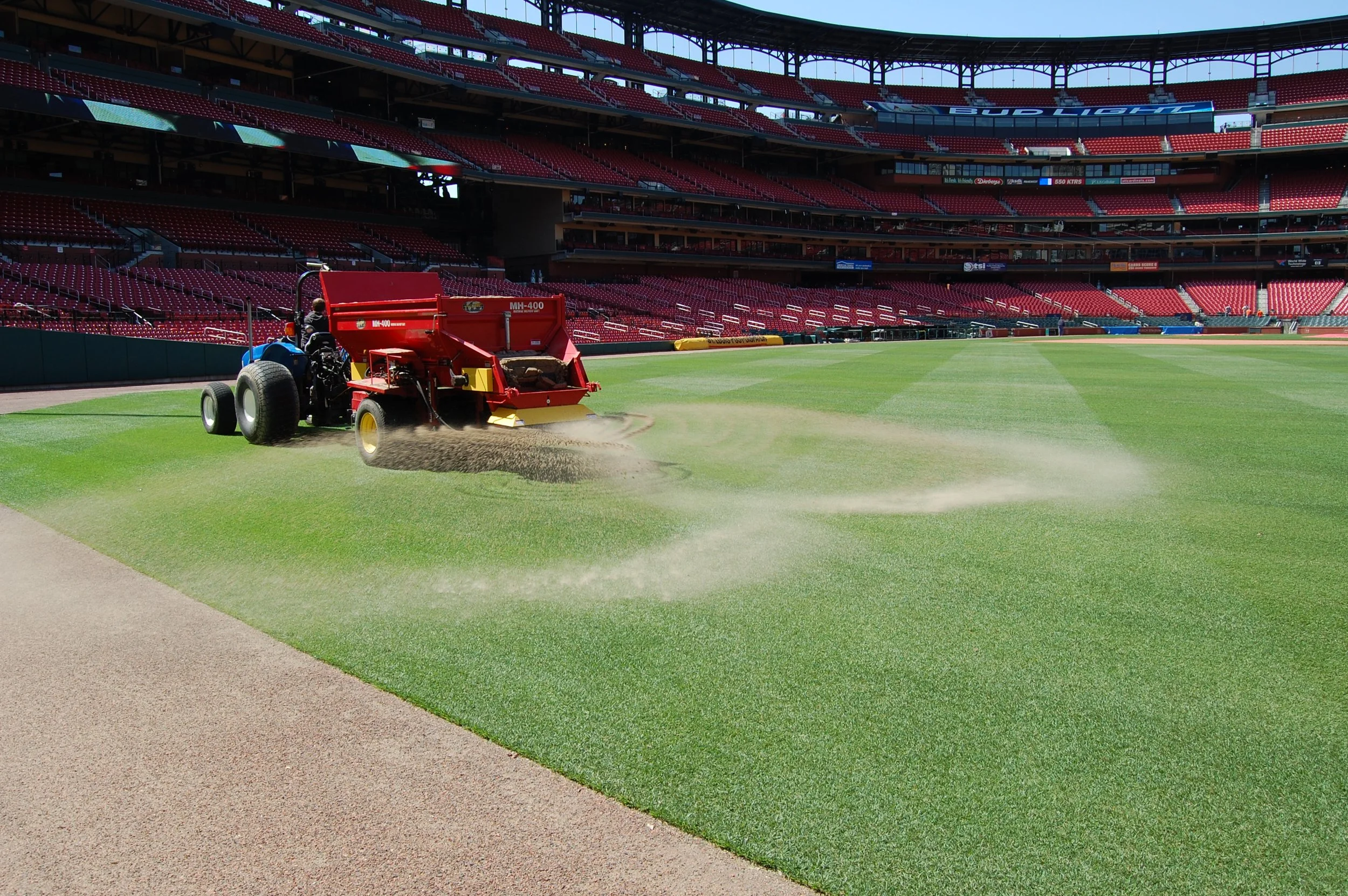 Sandressing at Busch Stadium - St. Louis, MO