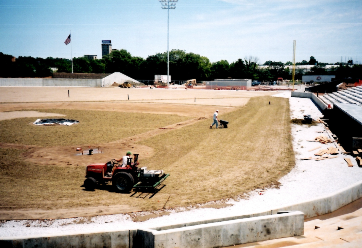 Sprigging at Hammons - Springfield, MO